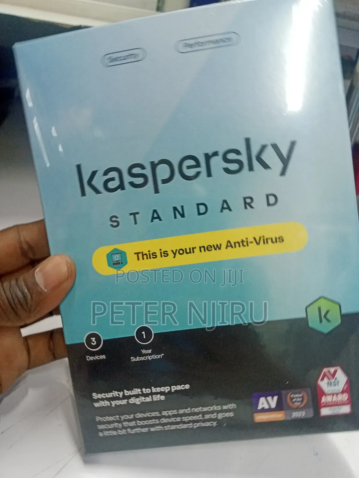 Kaspersky Antivirus 3 Users, 3 Devices