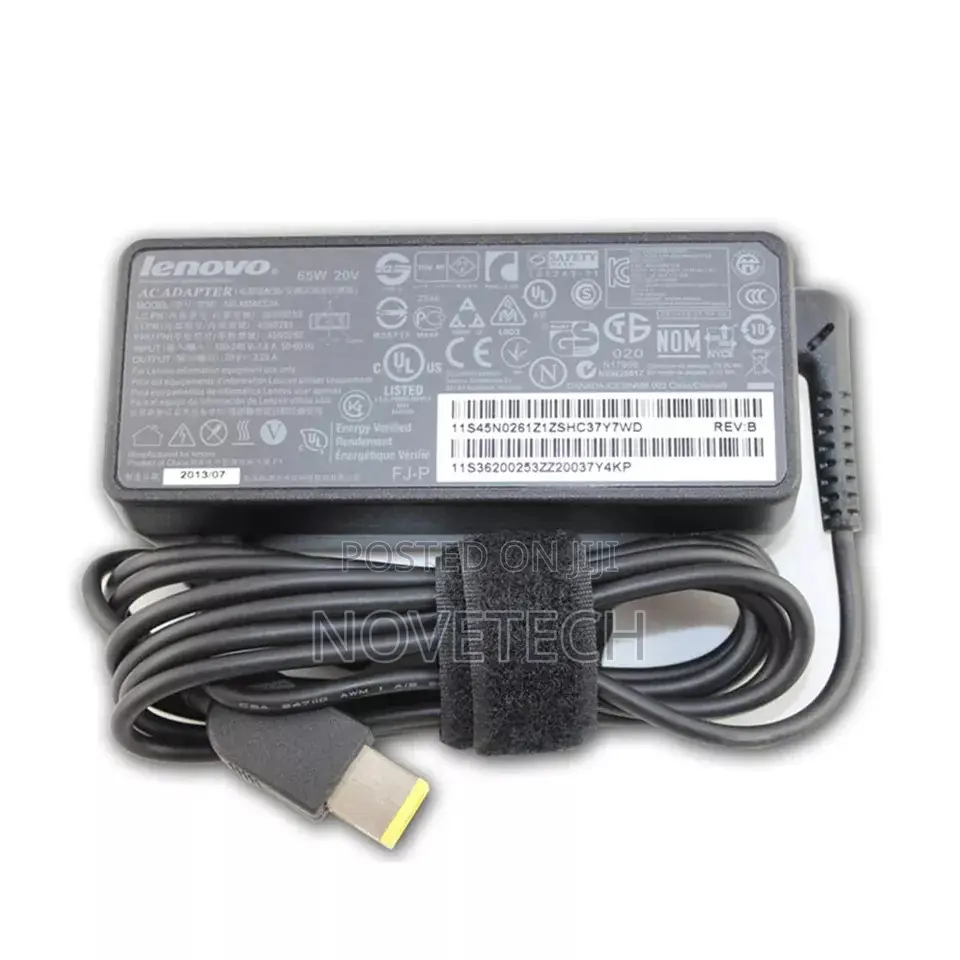 Lenovo 65W Laptop Charger AC Power Adapter Square TIP