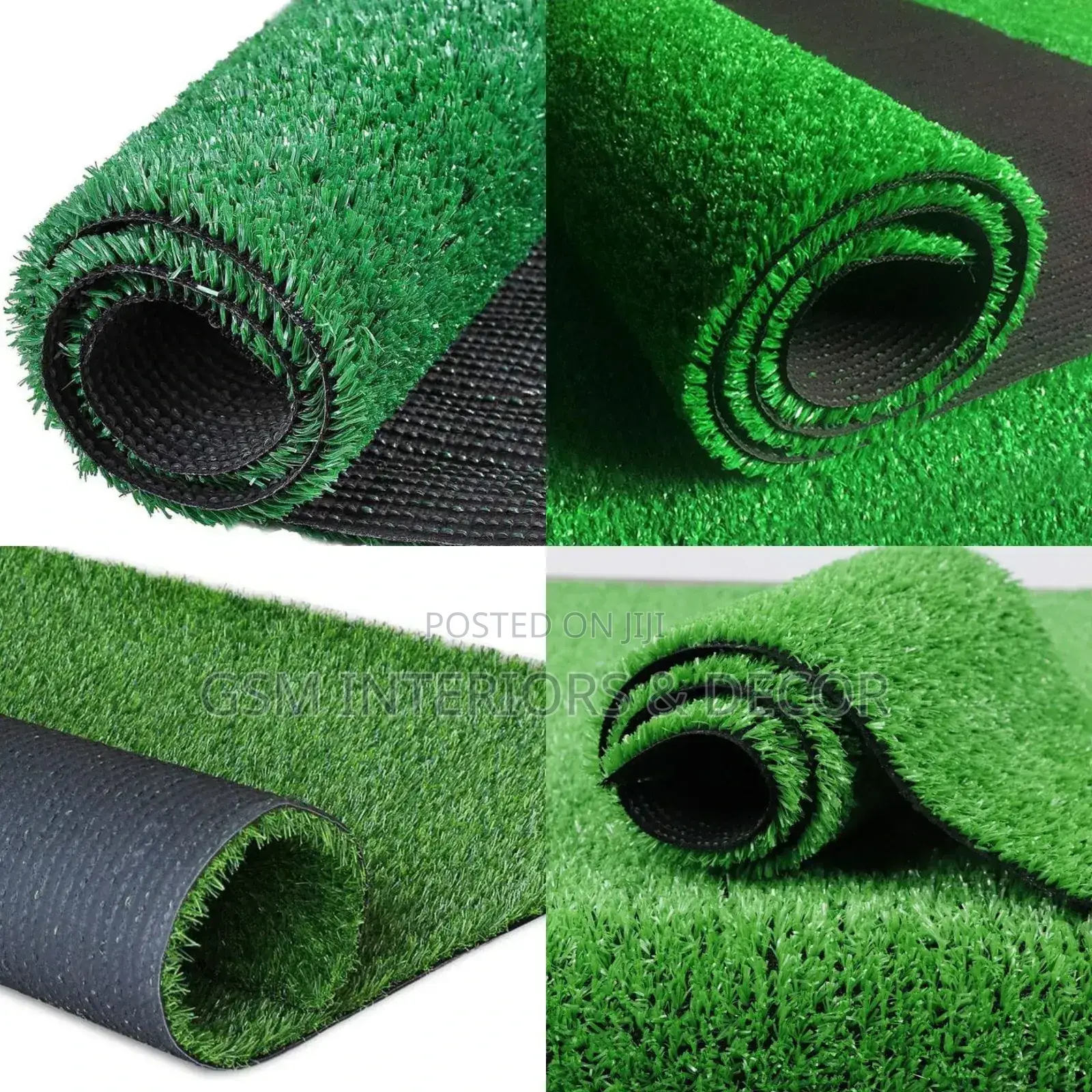 Artificial Green Grass Carpets Luminous