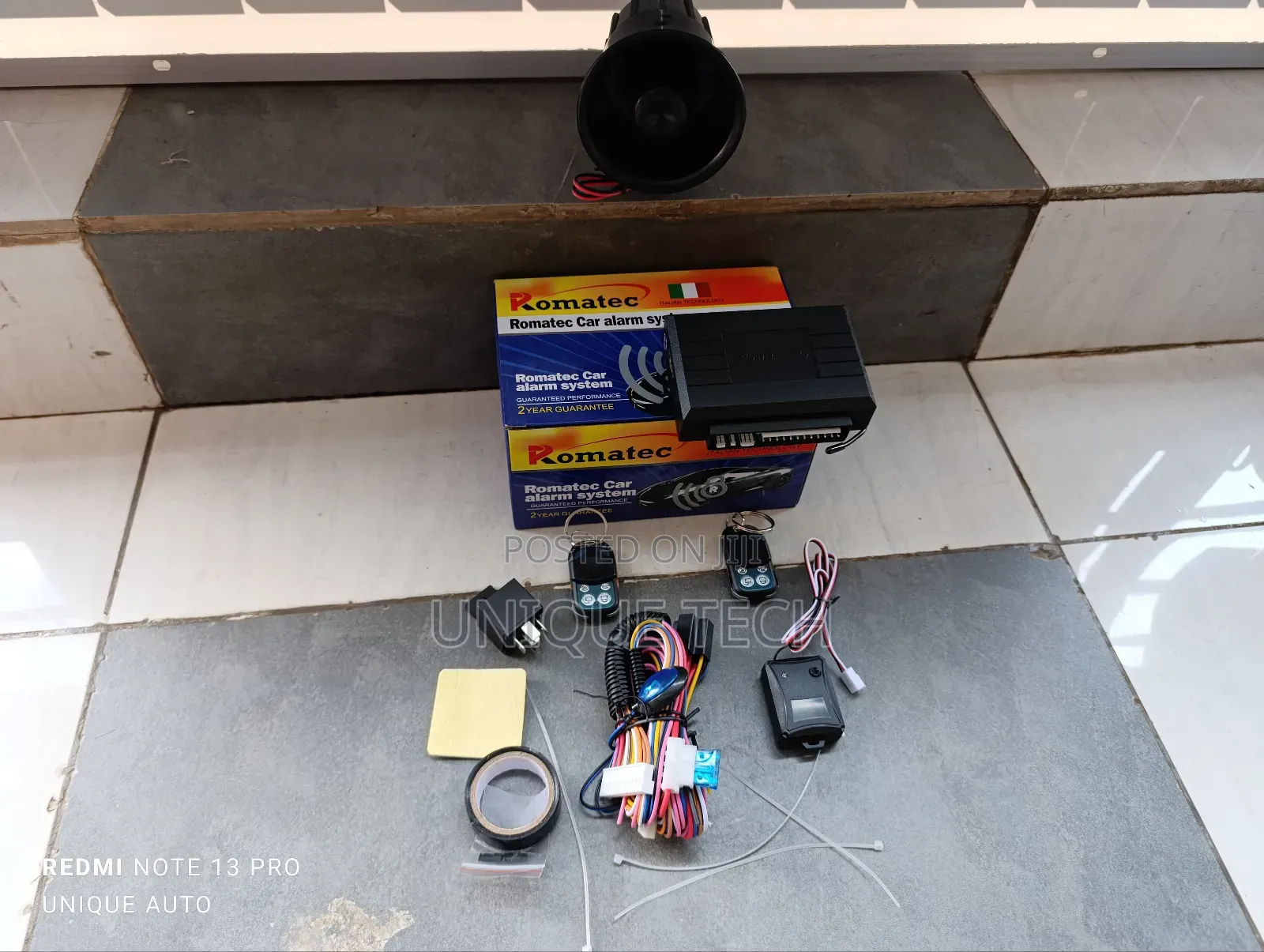 Romatec Car Alarm System: Super Protection Without a Cut-Out
