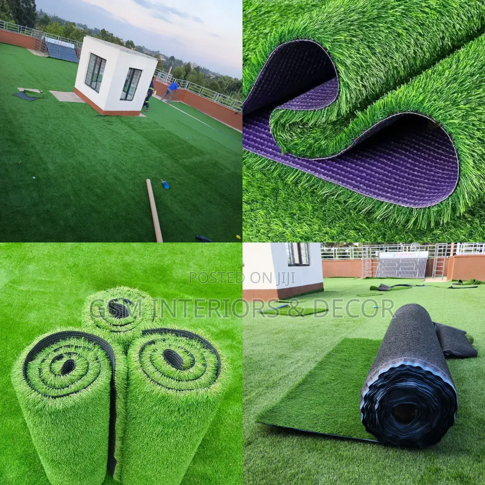 Artifcisl Green Grass Carpets in Chart