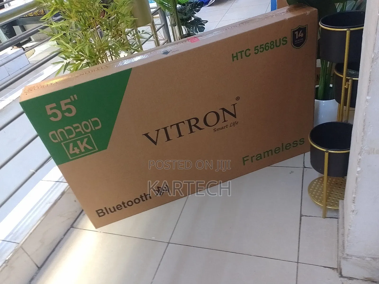 Vitron 55 (5568us) Smart Android Tv Bluetooth Enabled Led