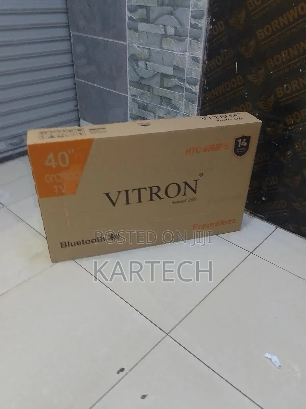 Vitron 40" Frameless Android Tv,Playstore, Bluetooth Enabled