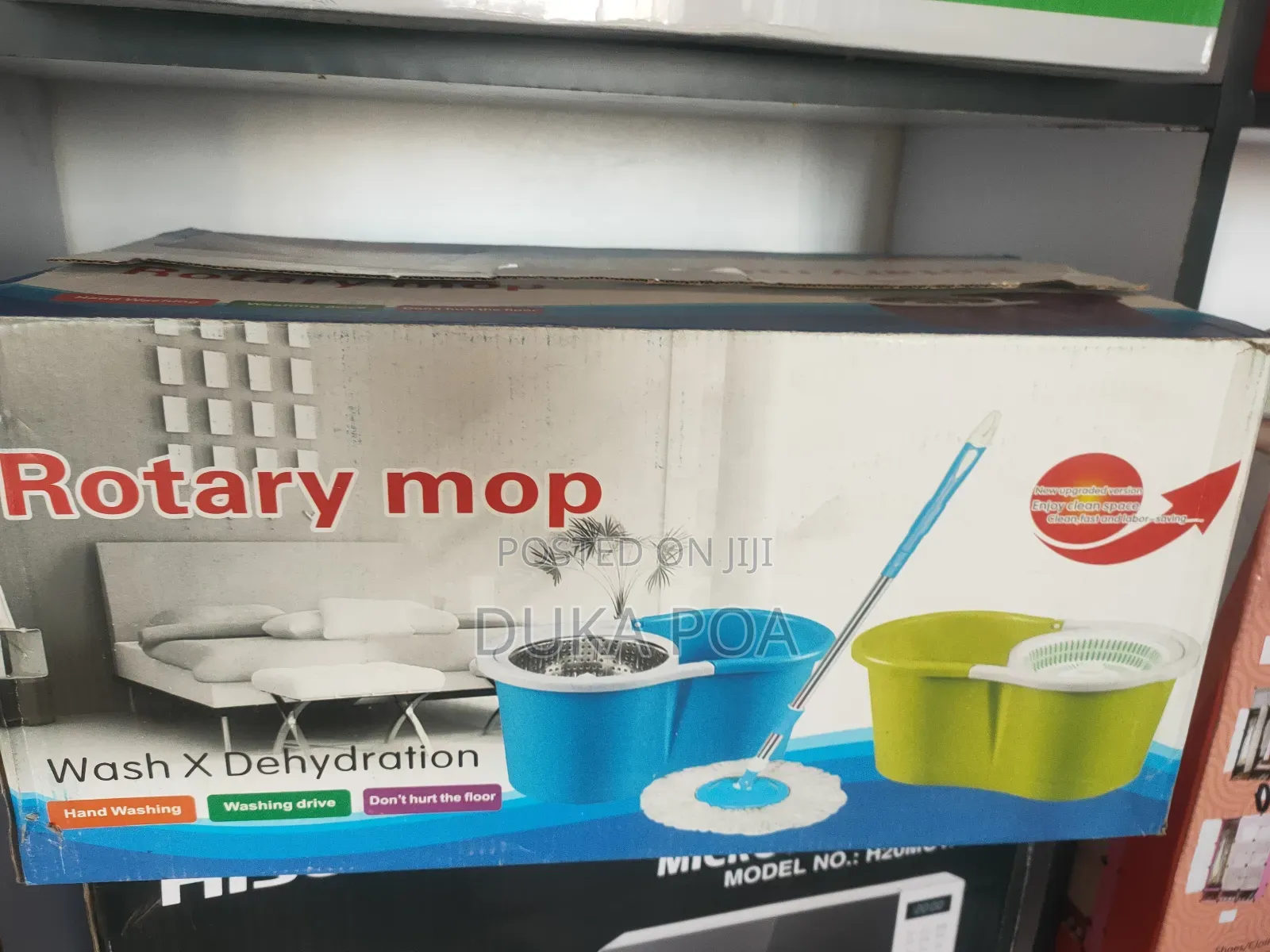 Spin Mop Metallic