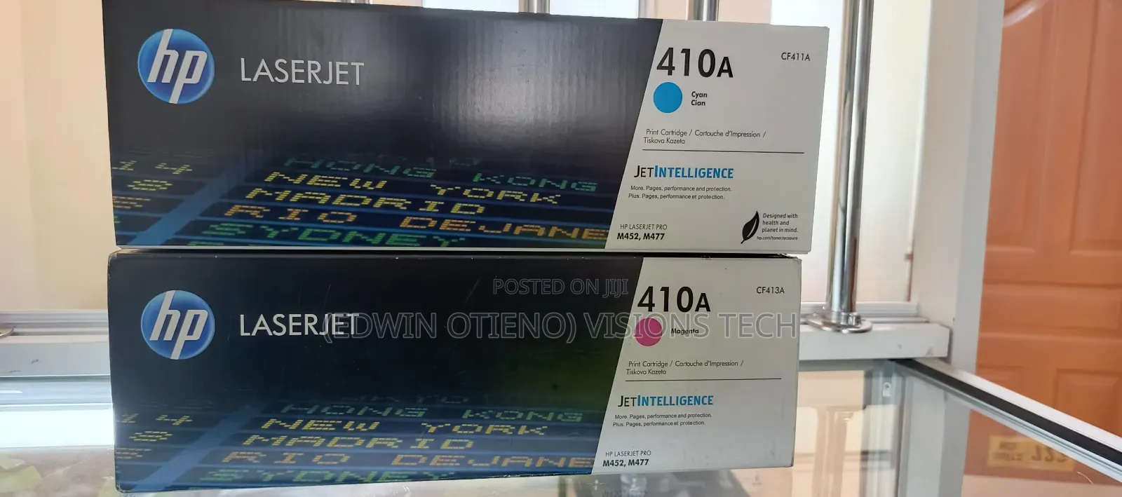 Hp Cf411/413a - 410A Cyan Magenta
