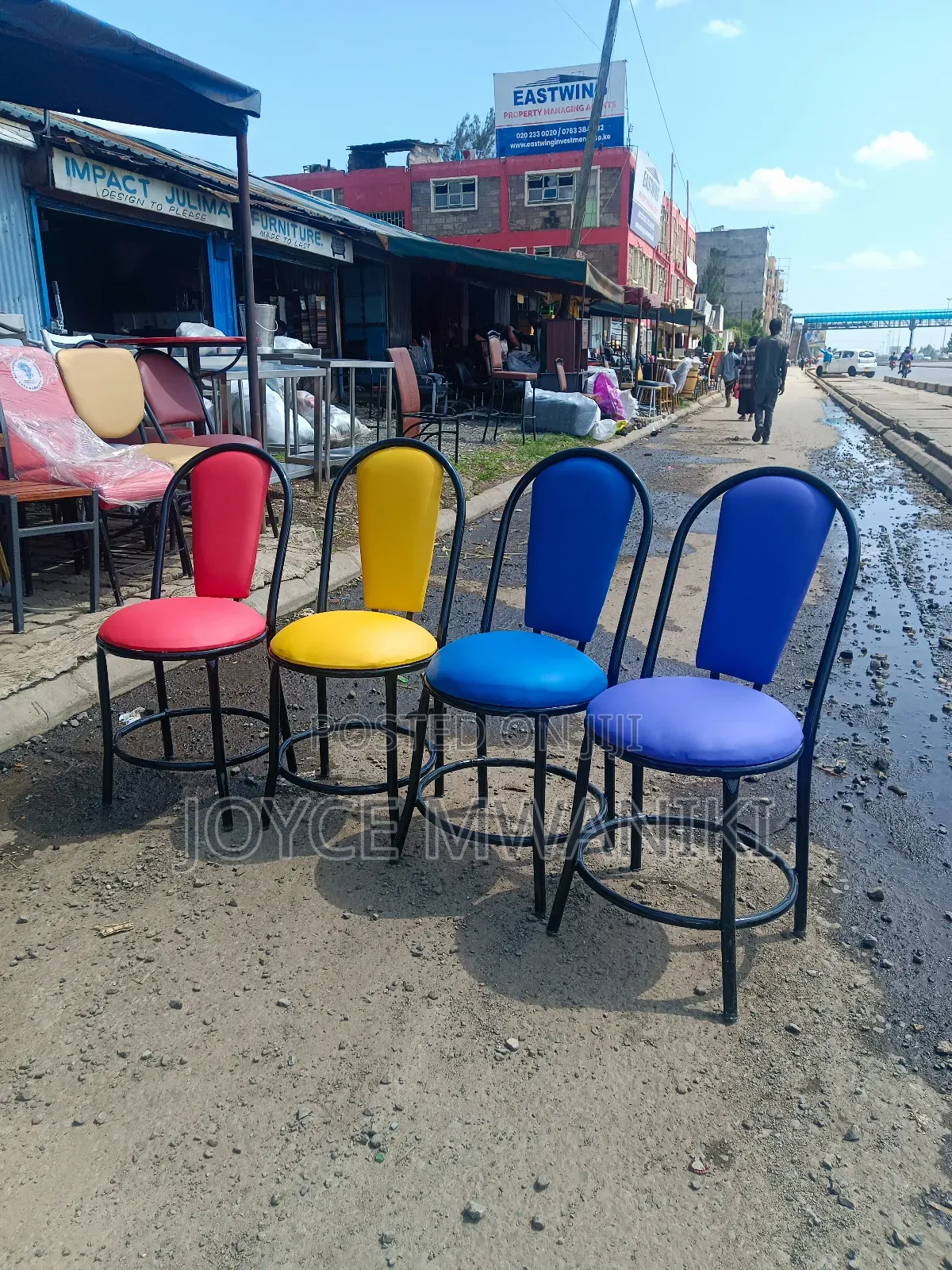 Restaurant Chairs, Different Colours