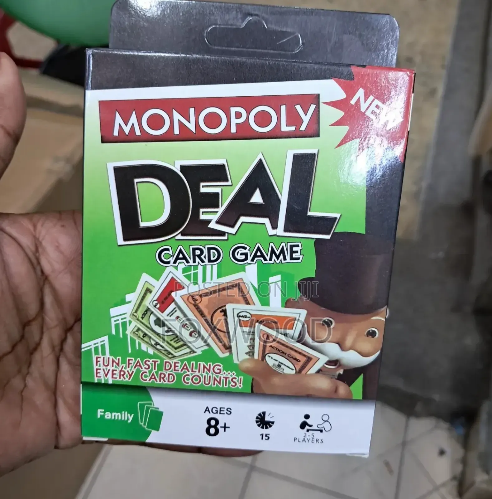 Monopoly Deal Card Game English Version