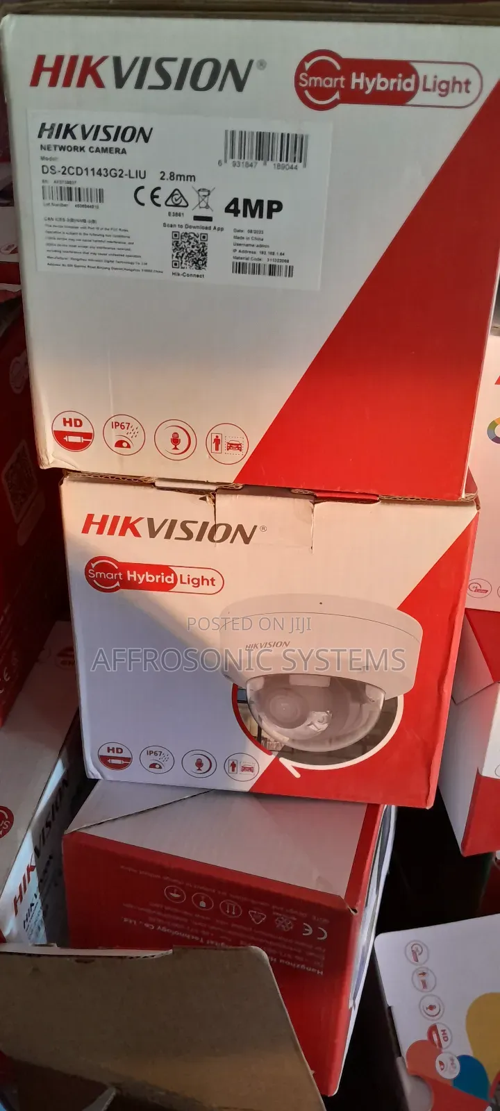 Smart Hybrid 4MP IP CCTV
