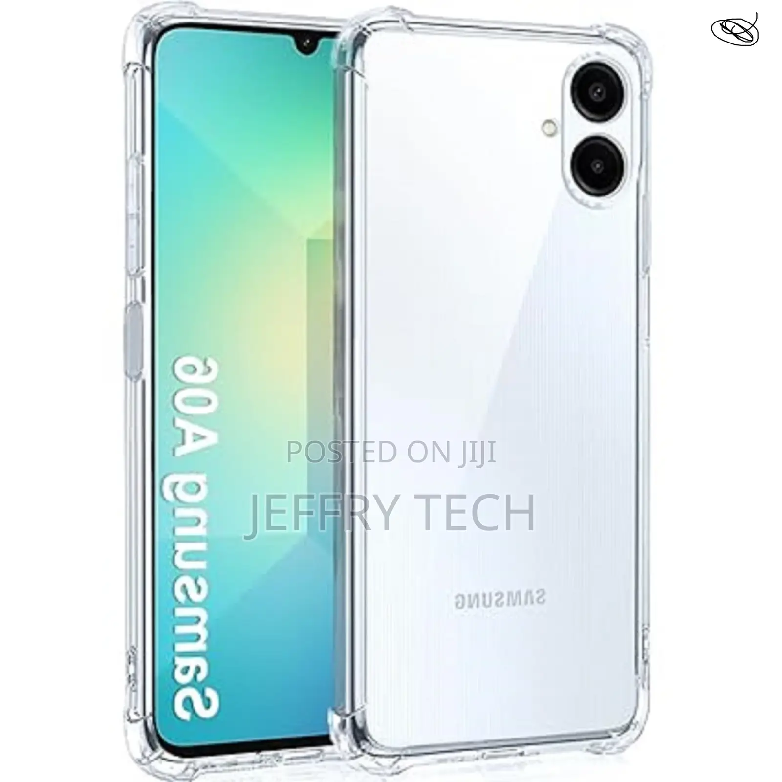 Clear Back Cover Case for Samsung Galaxy A06 | Shockproof