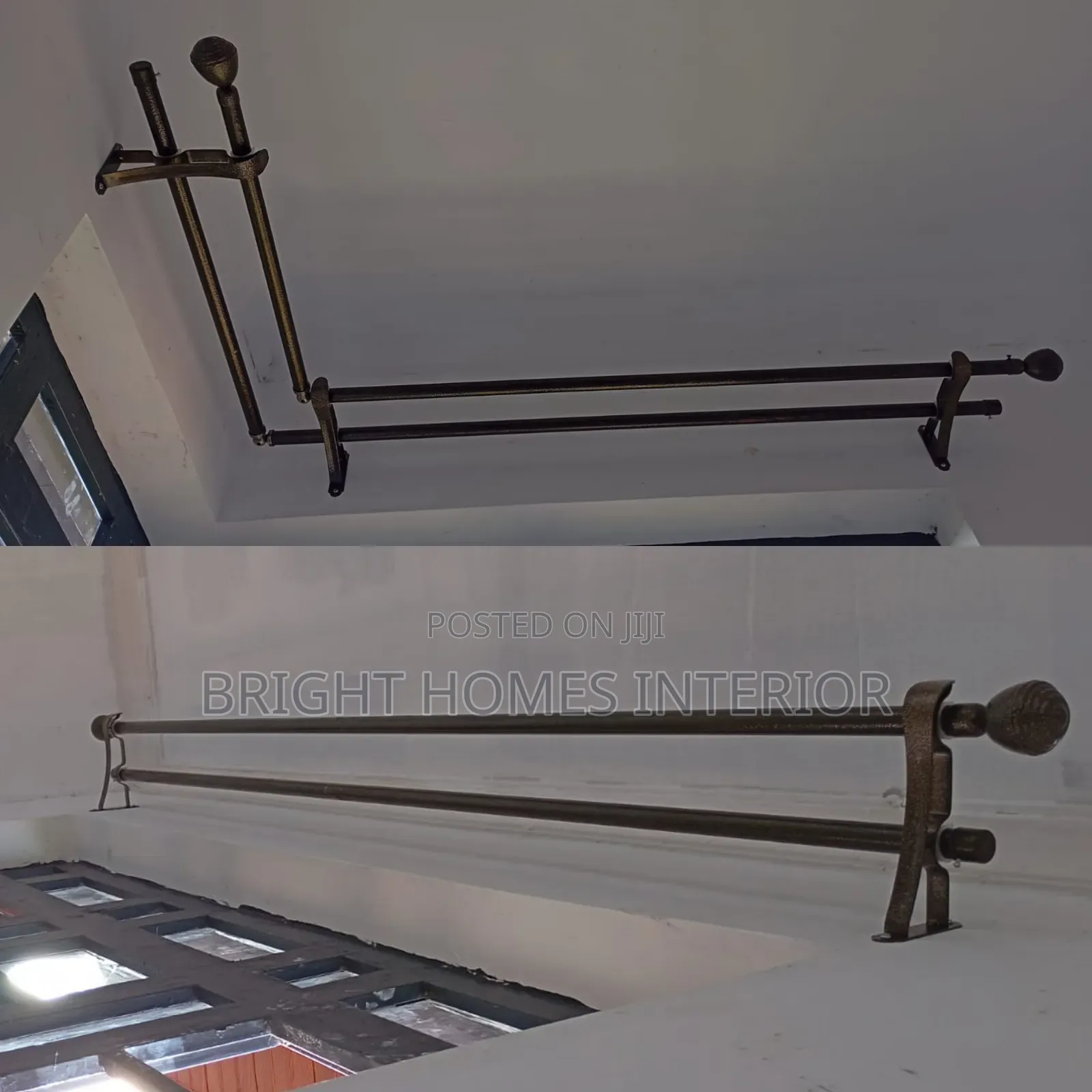 Best Locally Made Jua Kali Curtain Rods
