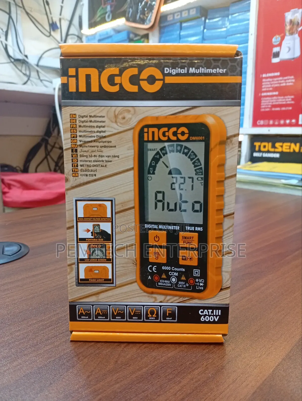 Digital Multimeter Cat.Lll 600v