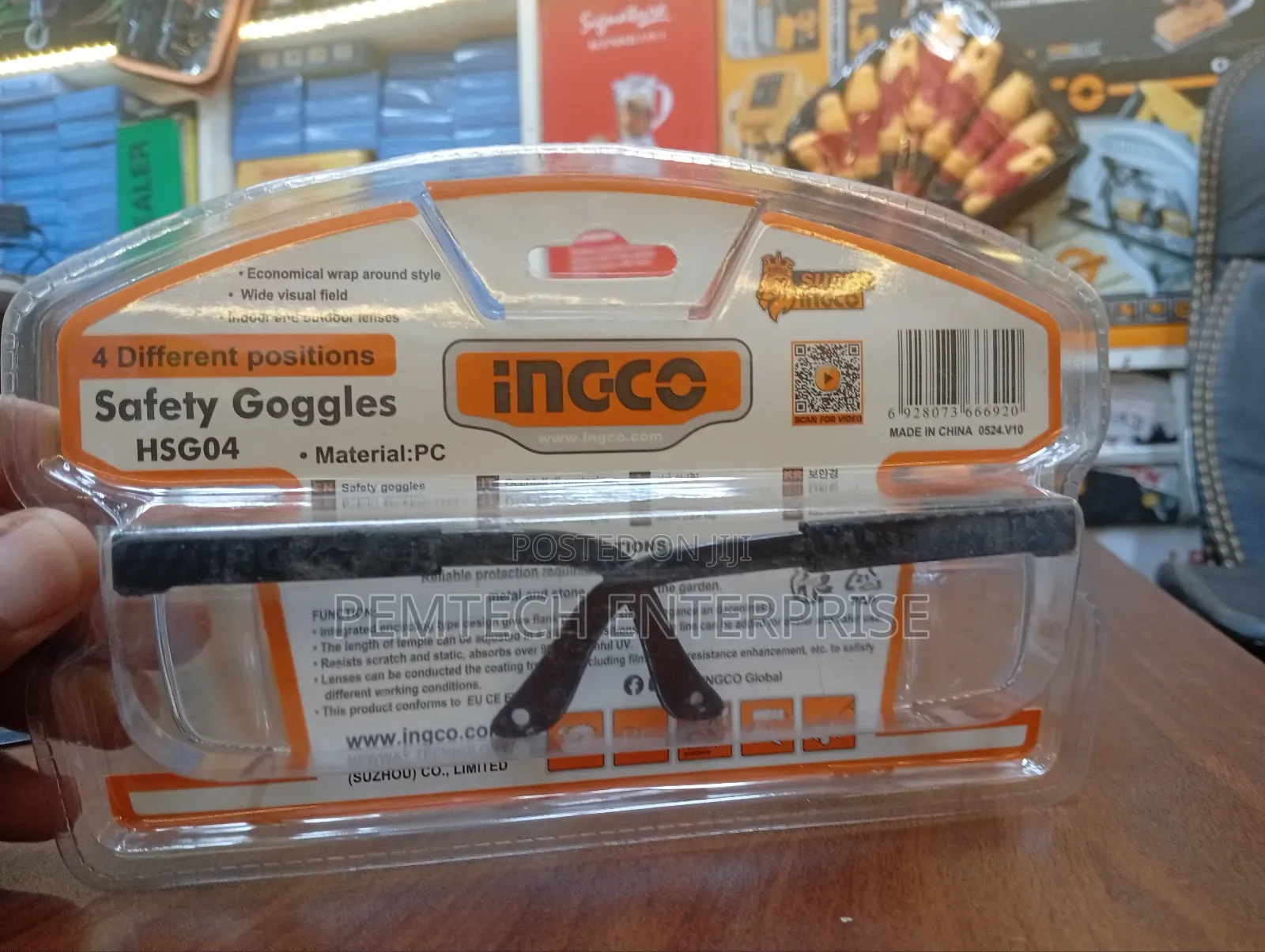 Hsg04 Safety Goggles