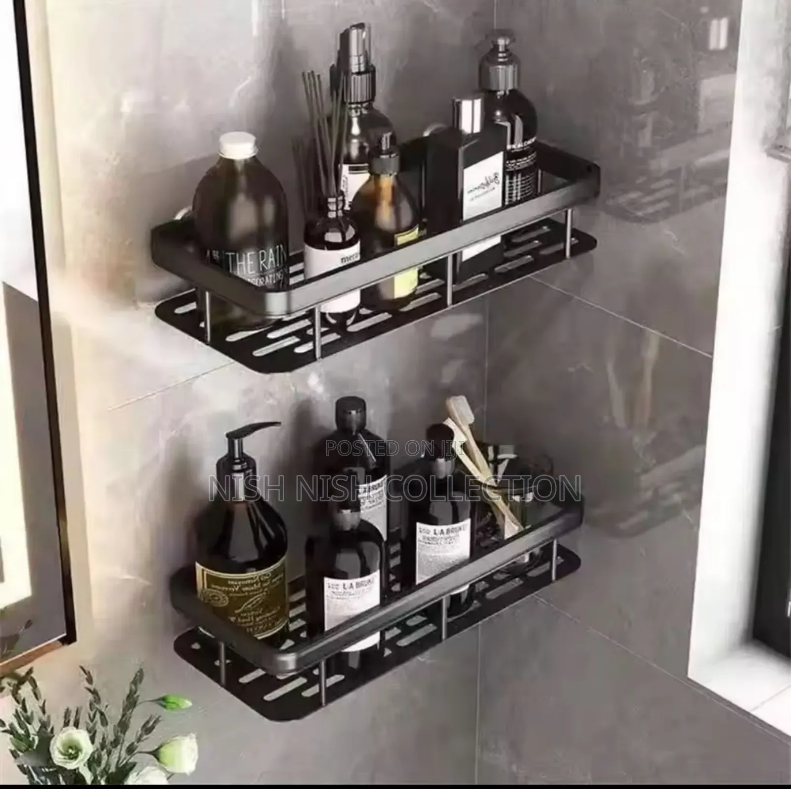 2 Piece Bathroom Organizer
