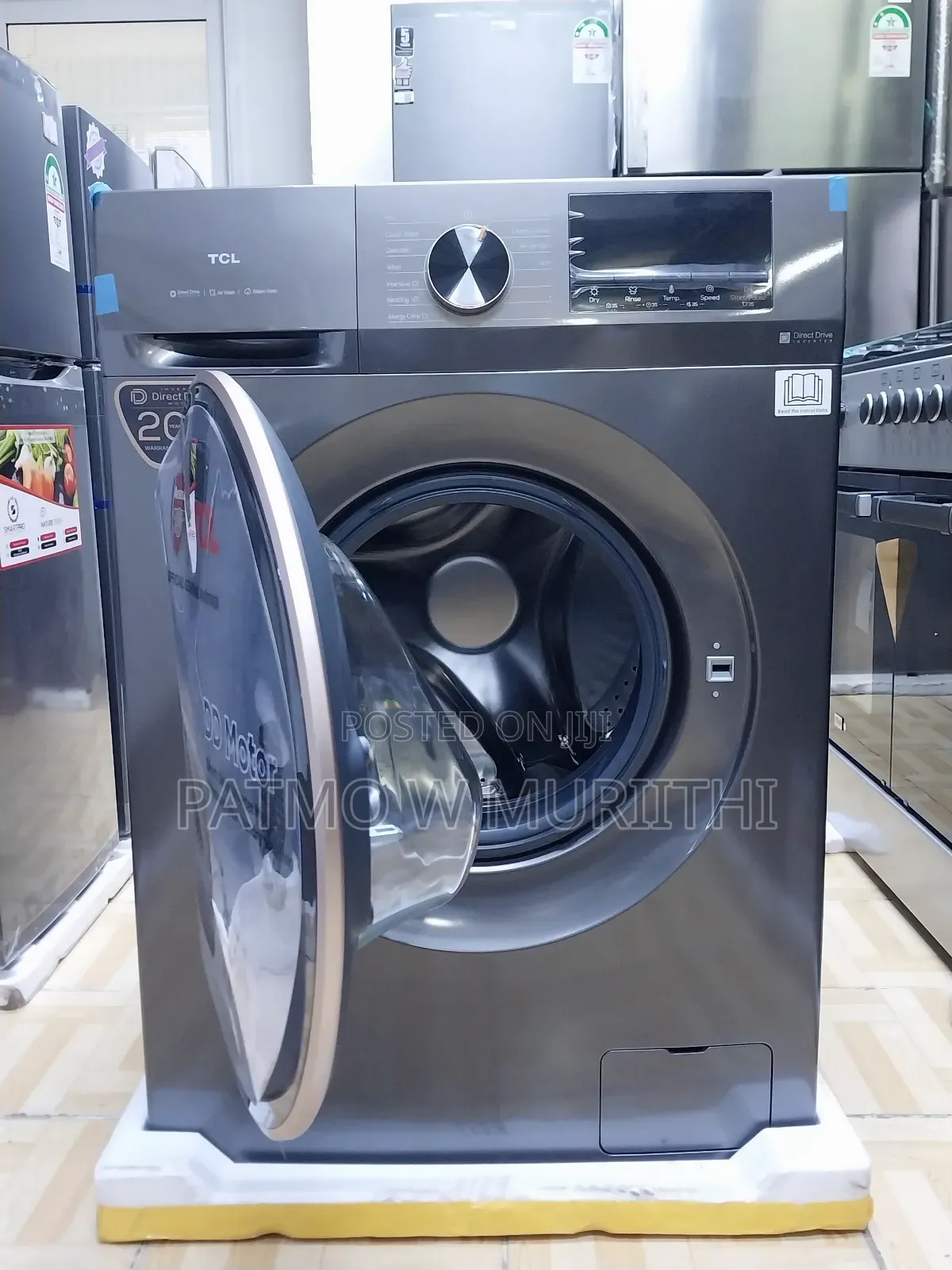 TCL Washing Machine 10kg Washer /6kg Dryer Front Load