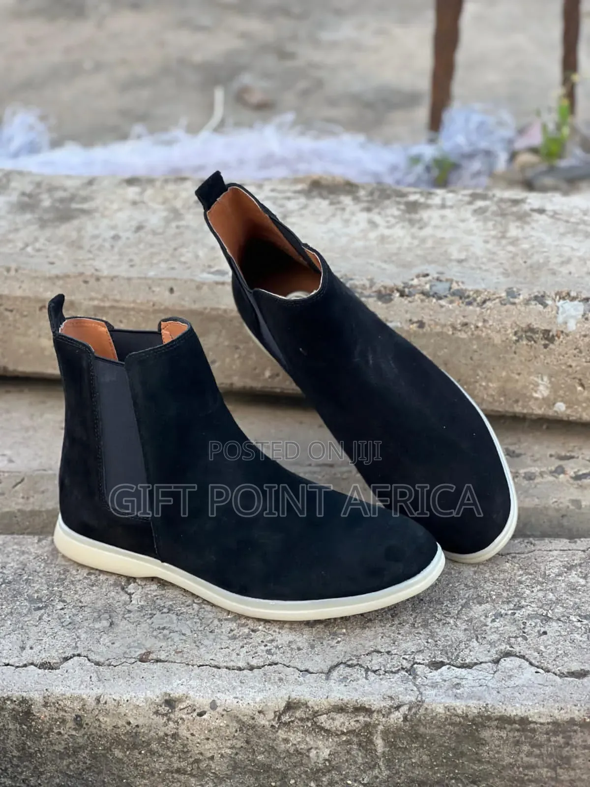 Black Kenneth Cole Chelsea Boots Shoes