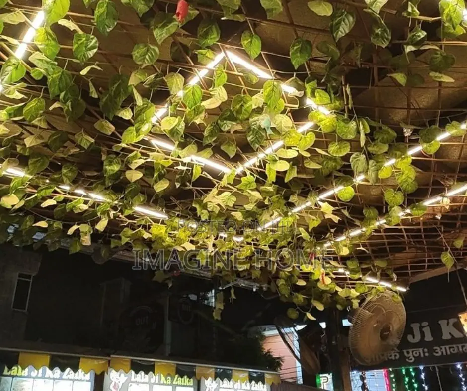 Hanging Leaves/Vines Ceiling Decoration for Restaurant Decor
