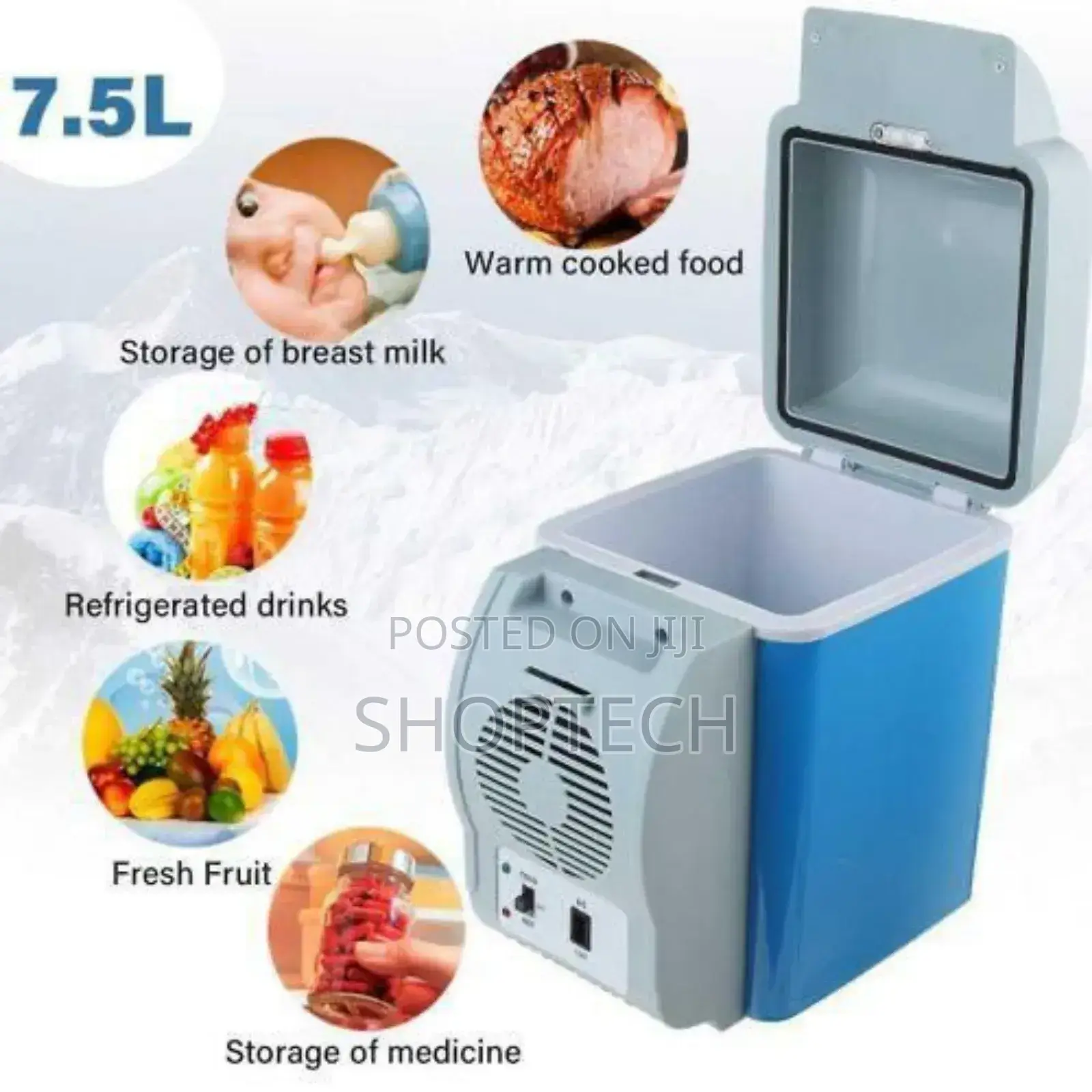 7.5litre Portable Car Fridge