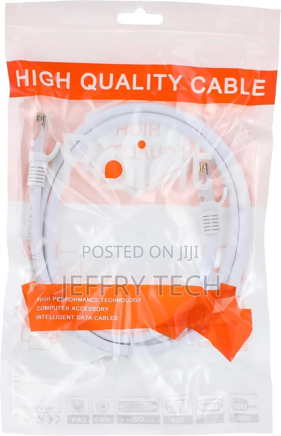 Admin Cable Net Cat6 1m - White