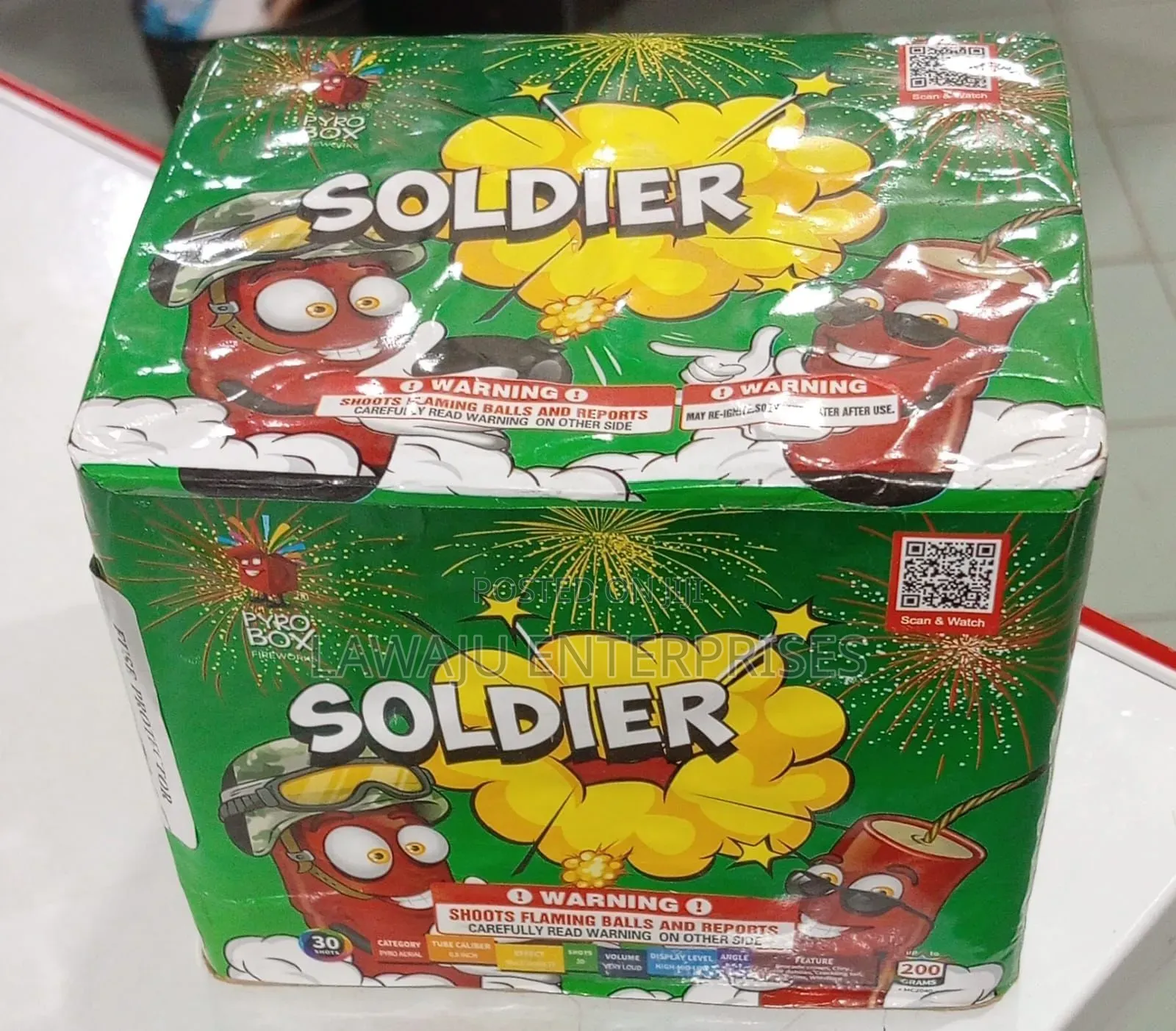 Soldier Pyro Box Fireworks