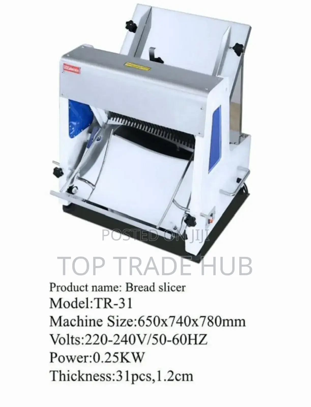Commercial Bread Slicer 31pcs 2cm