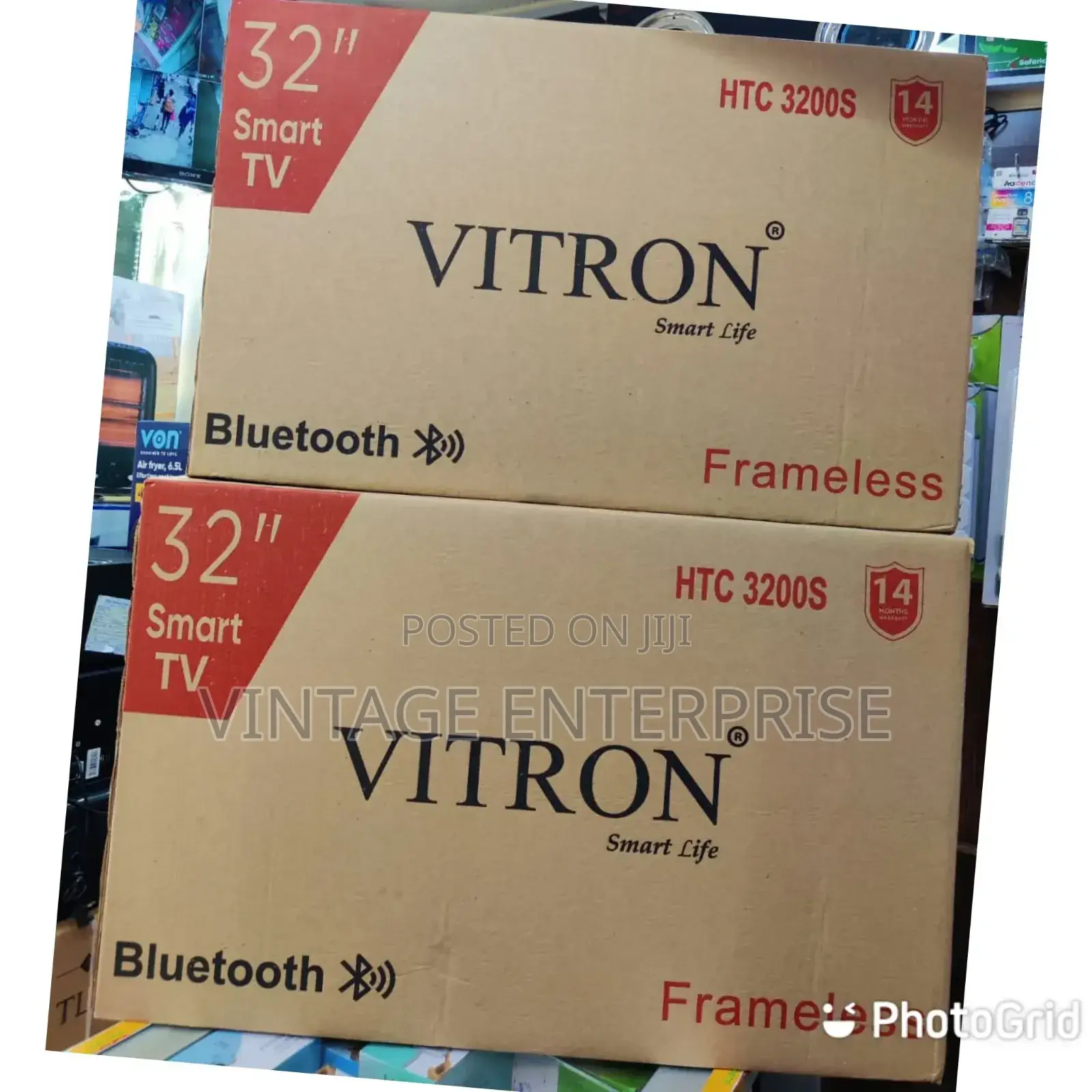 Vitron 32' Smart Android Frameless With Bluetooth