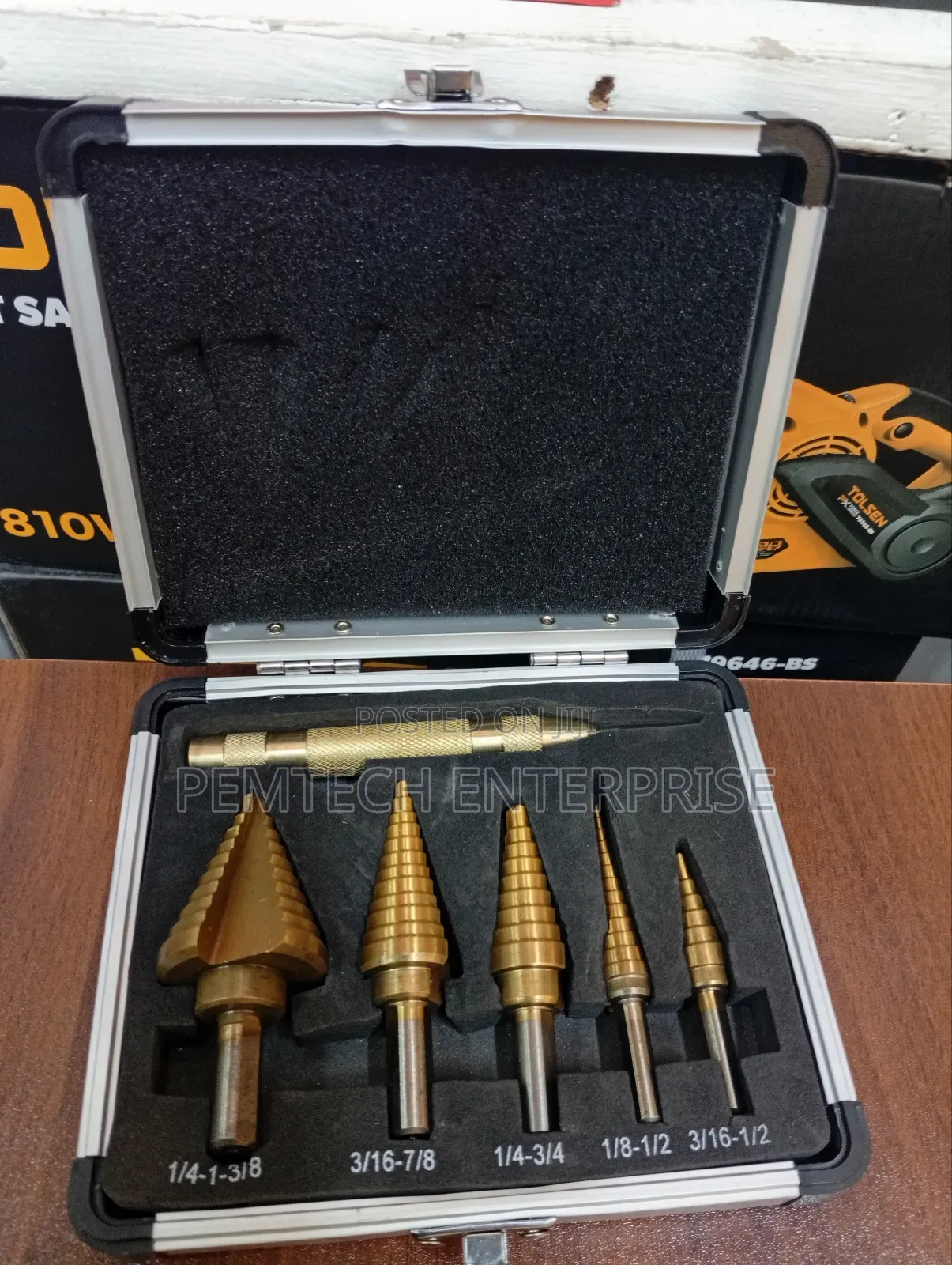6pcs Step Granite Bits