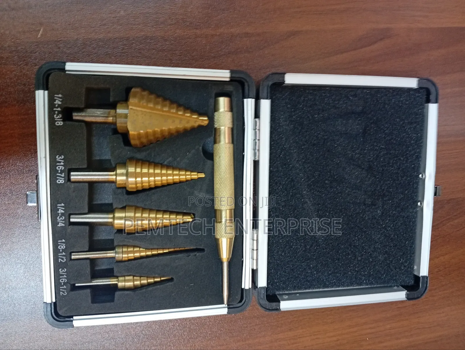 6pcs Step Granite Bits
