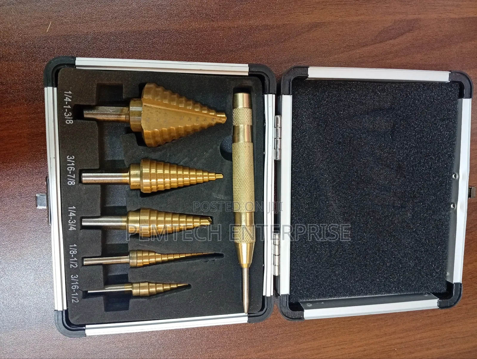 6pcs Step Granite Bits