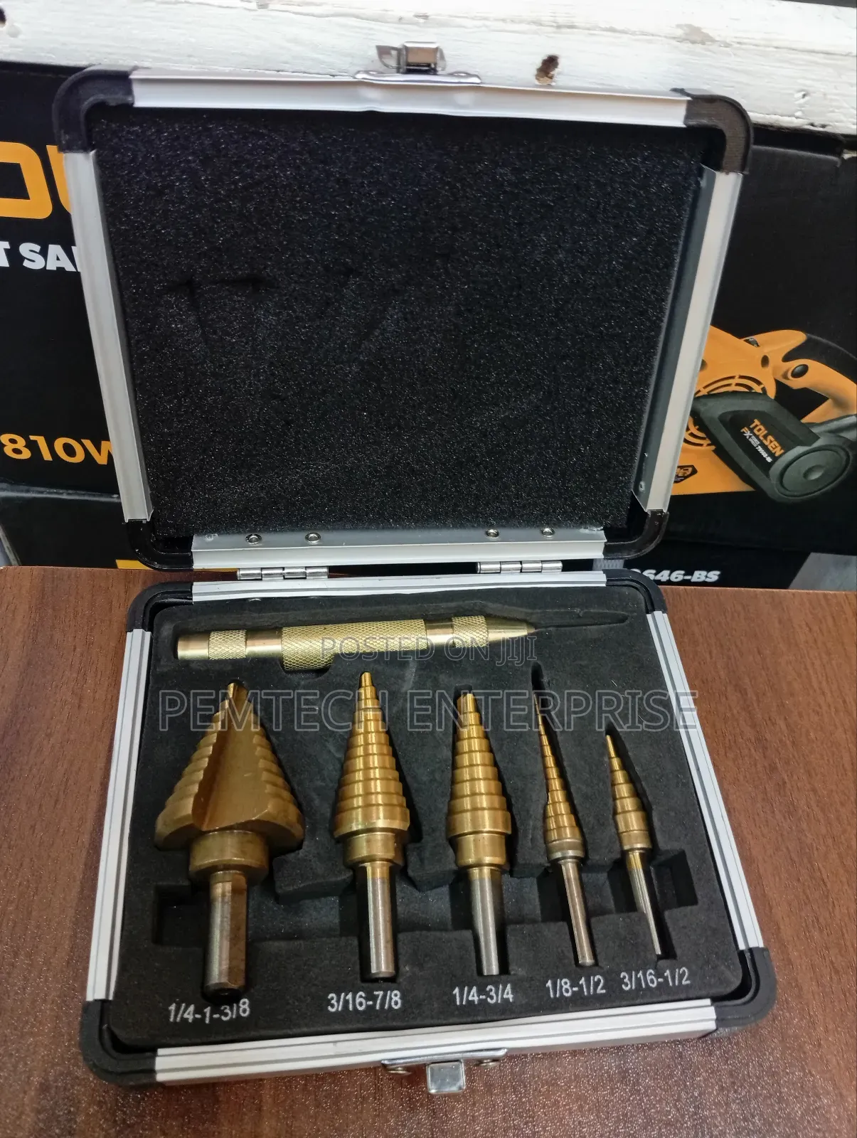 6pcs Step Granite Bits