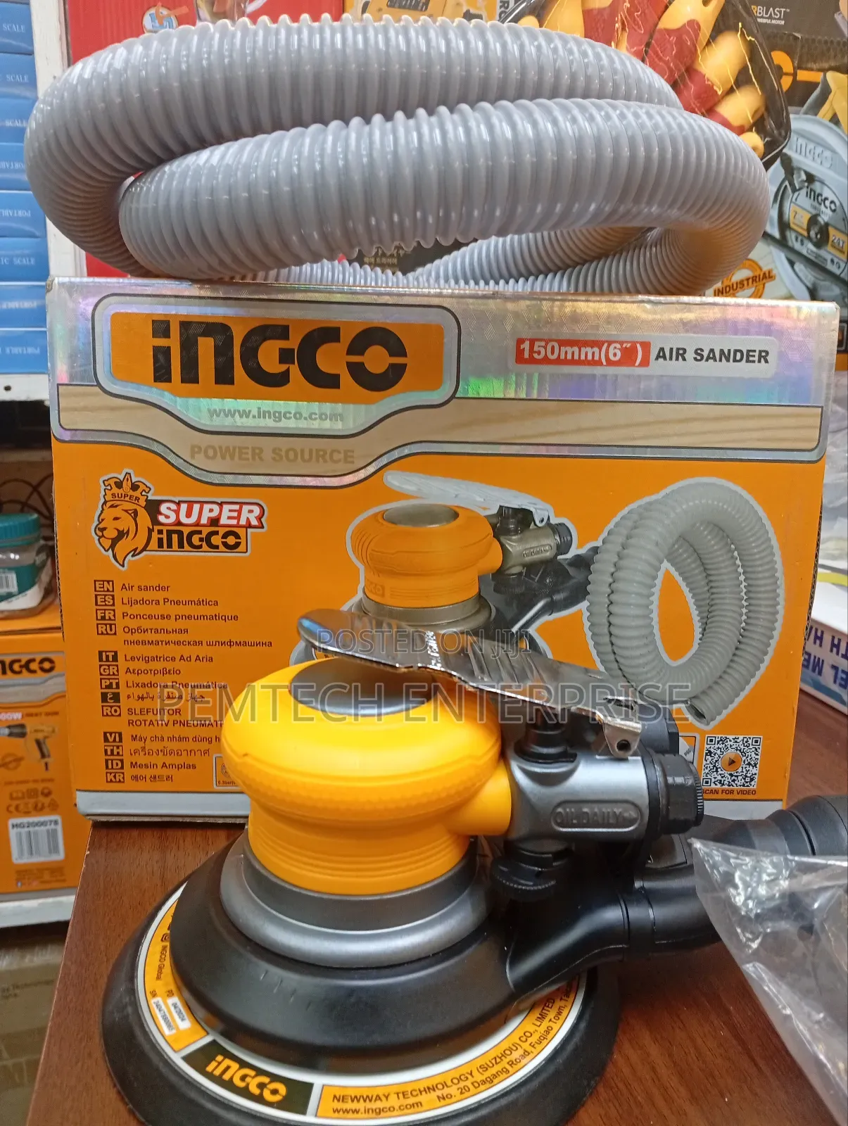 Aps1501 Air Sander