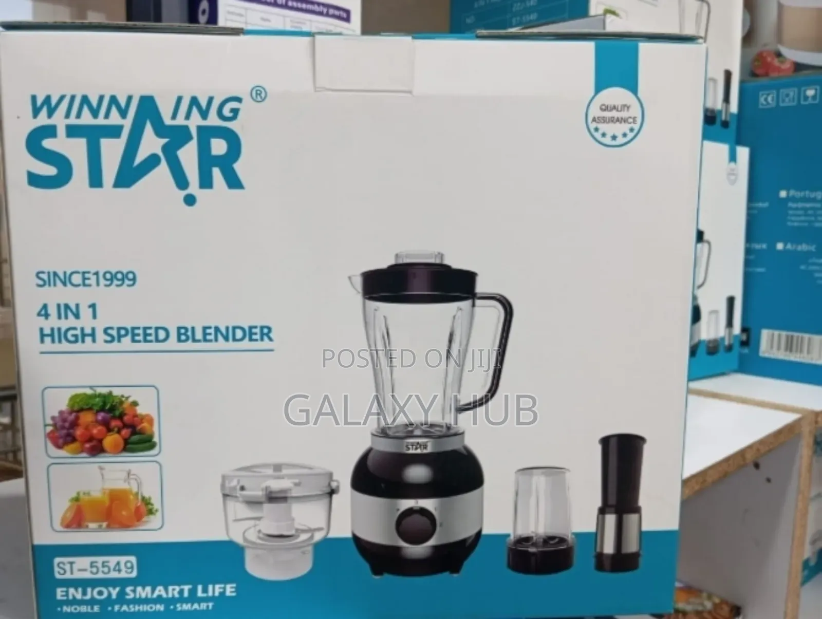Winning Star 4in1 High Speed Blender (Waterproof)