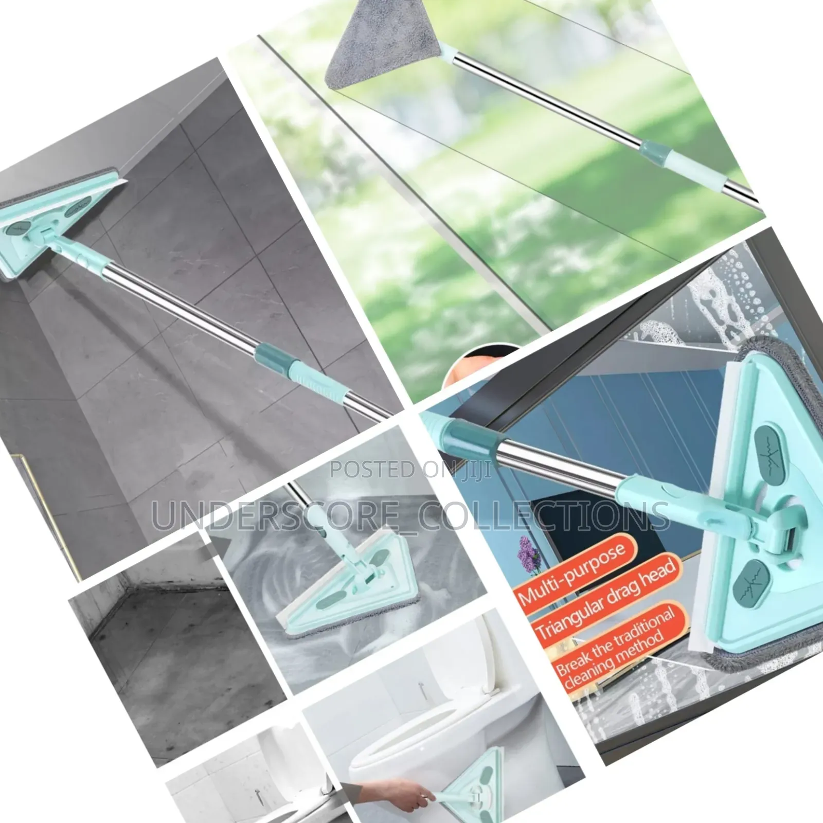 360 Double Sided Degree High Walls /Floor Mop .