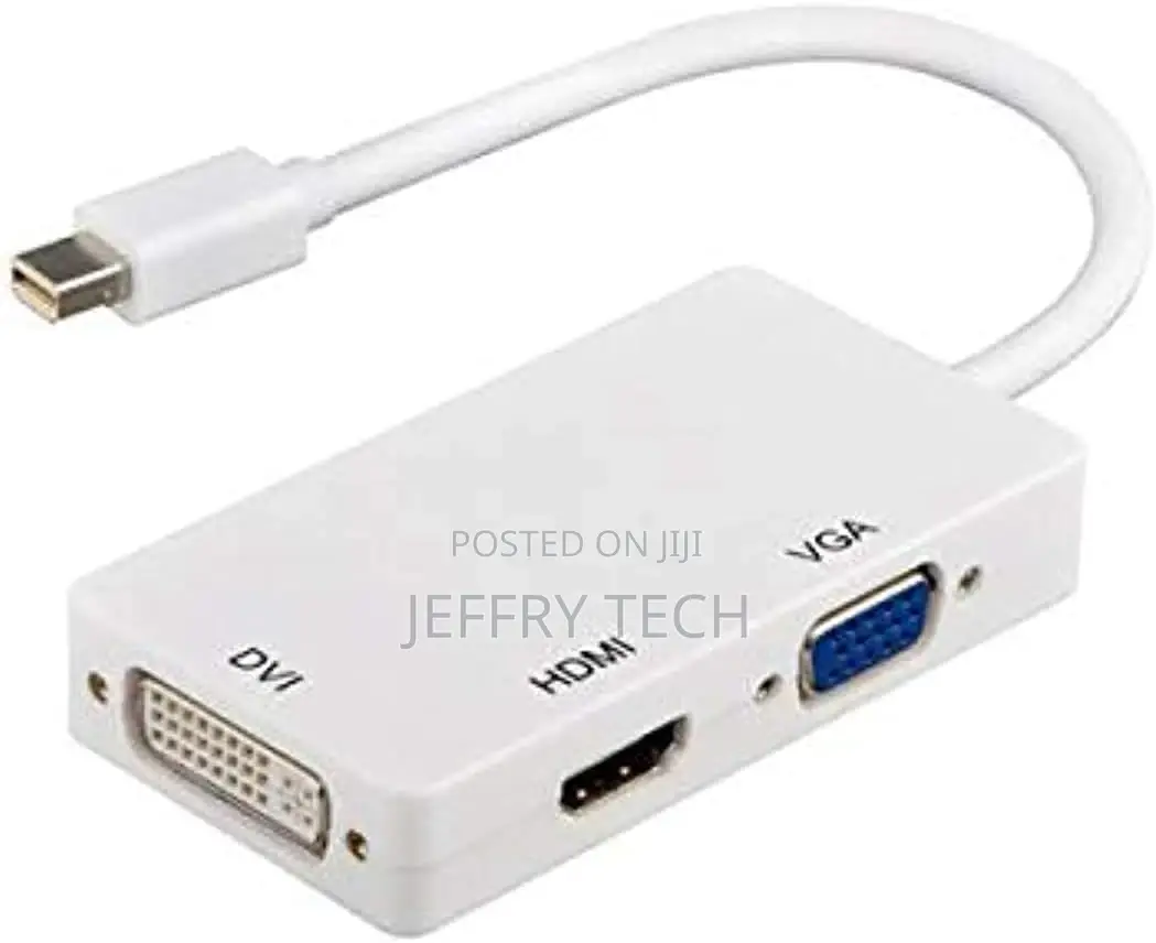 Mini Display Port to HDMI DVI VGA Adapter 3 in 1 Converter