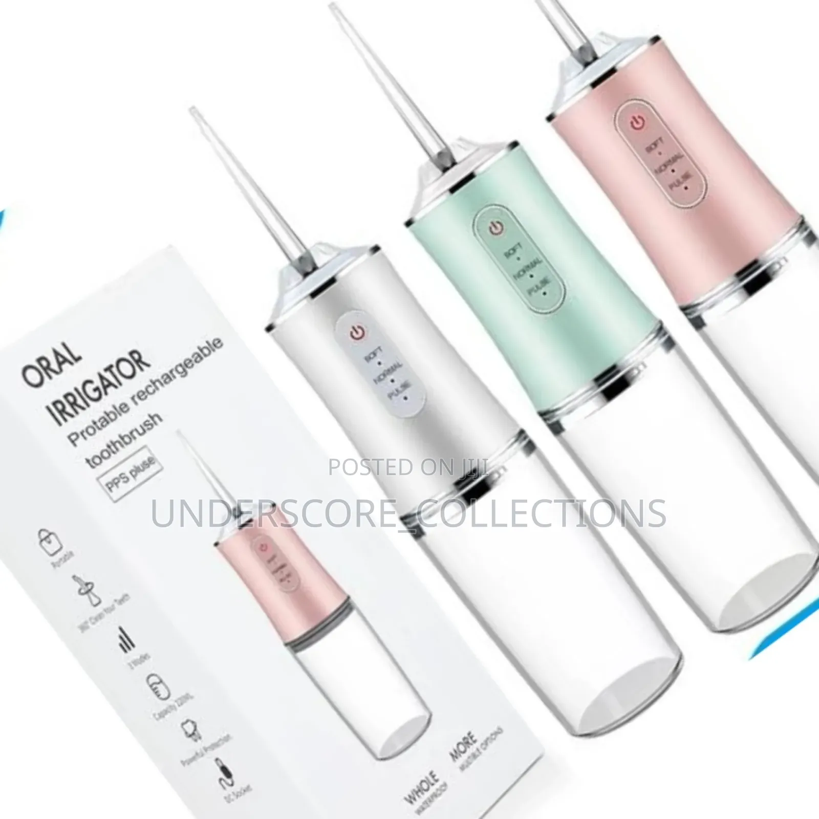 Single Nozzle Oral Irrigator Portable Dental Water Flosser.