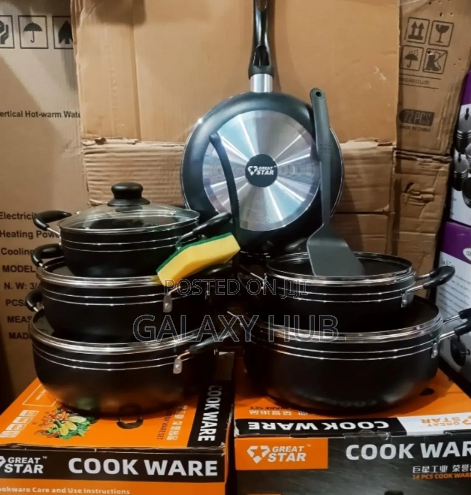 Great Star (Tc Model ) Nonstick Sufuria Cookware Set