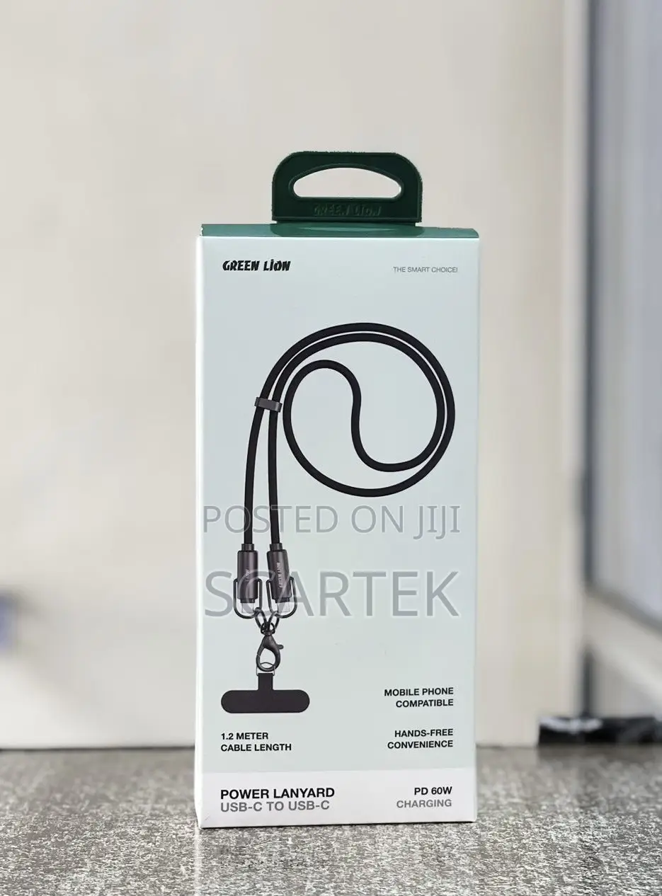 Green Lion Power Lanyard Usb-c To Usb-c