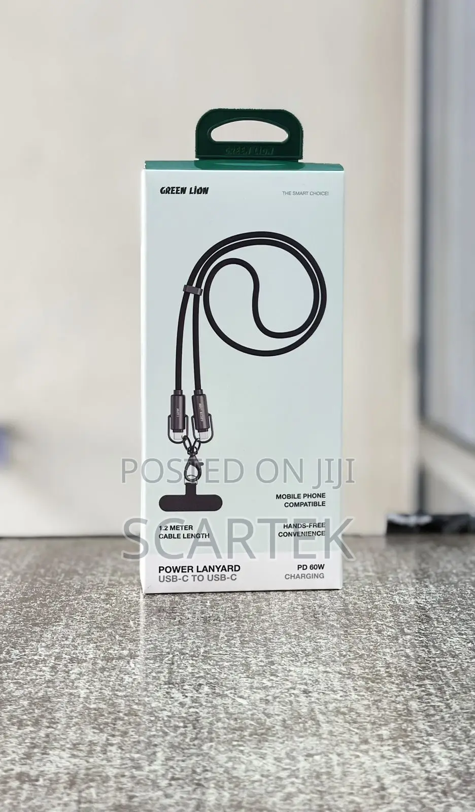 Green Lion Power Lanyard Usb-c To Usb-c