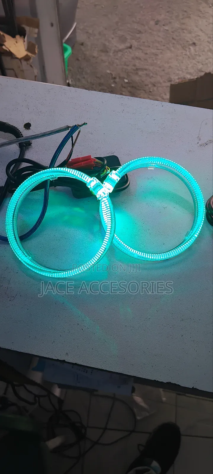 New RGB Angel Eye Rings