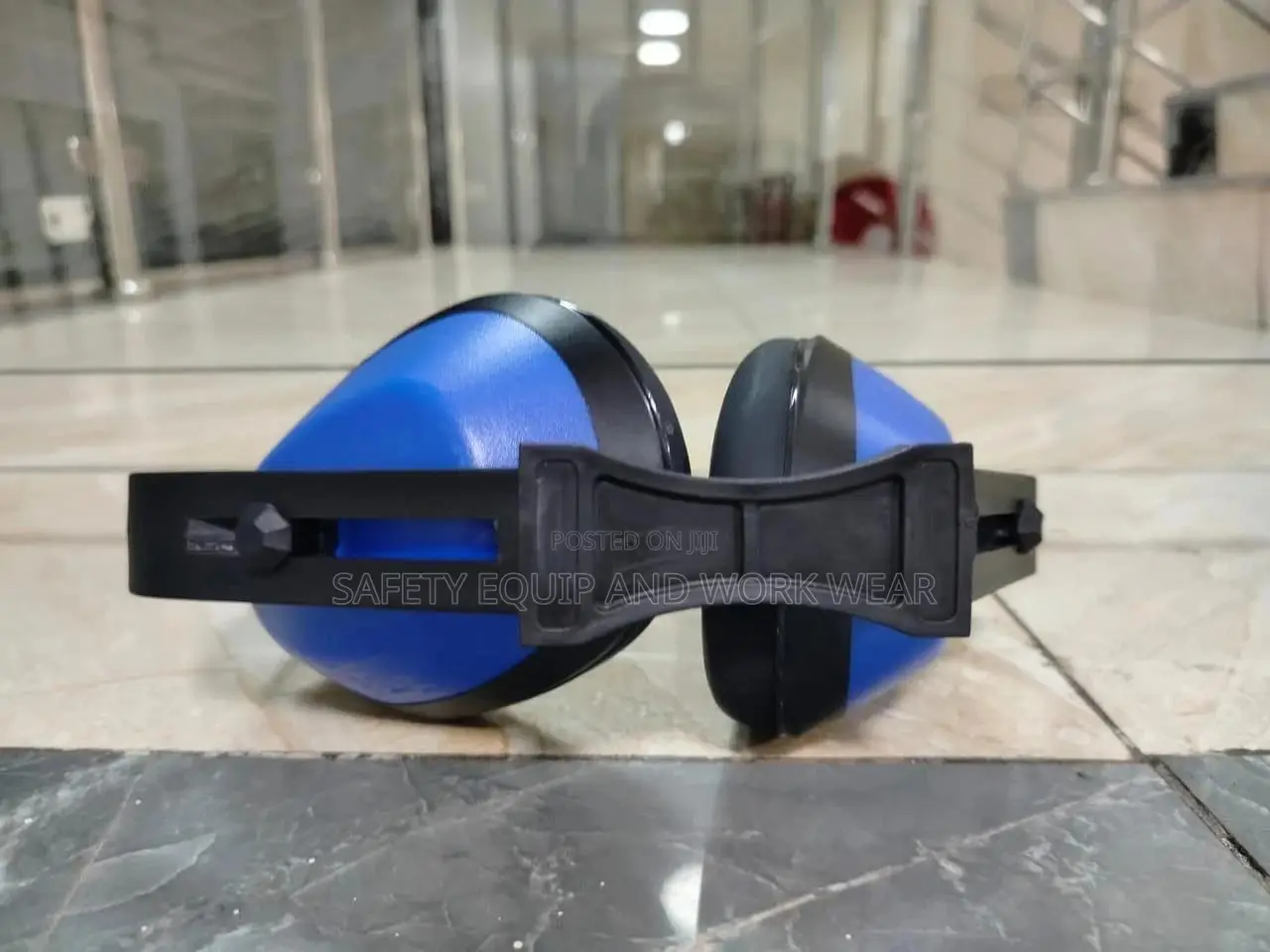 Jsp Big Range Blue Earmuffs