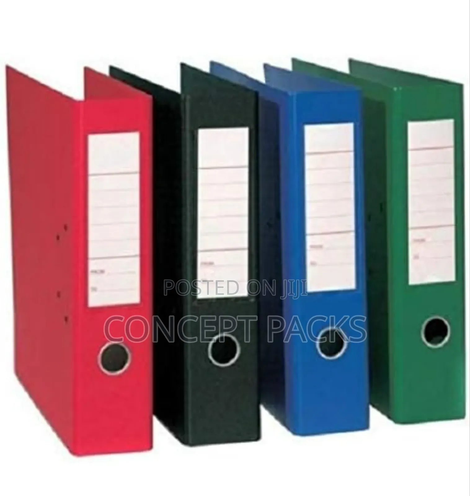 10PCS Assorted PVC Box Files.