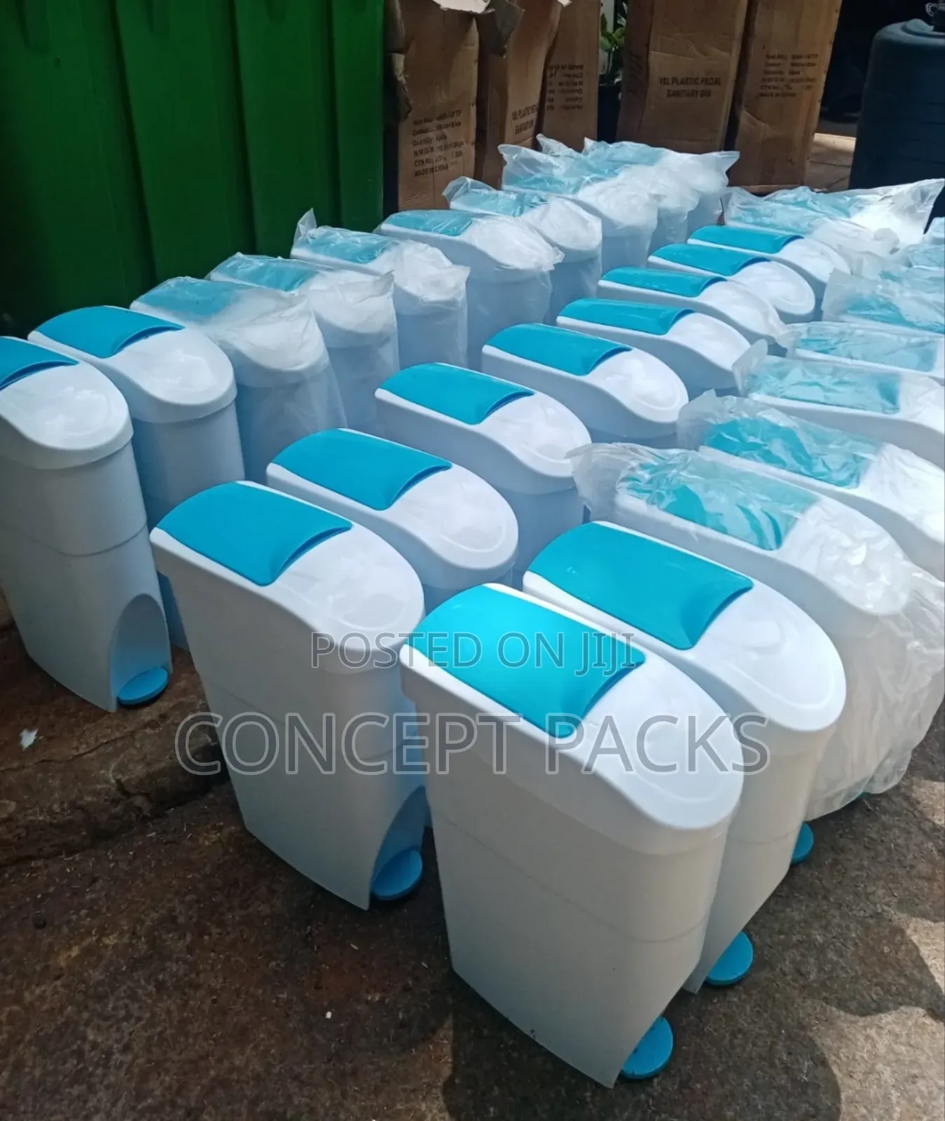 18l New Sanitary Bins.