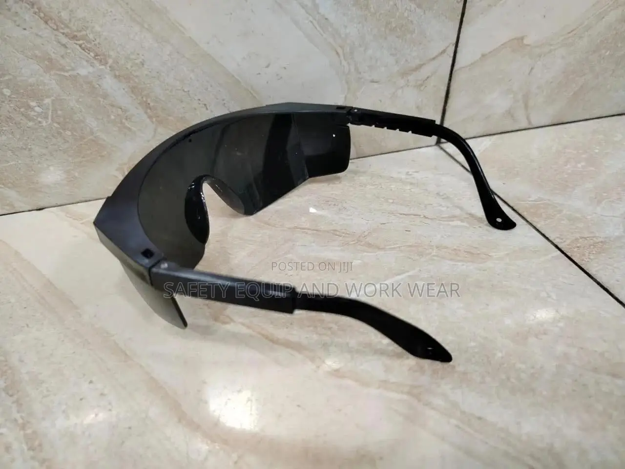 Safety Googles With Dark Tinted Lenses