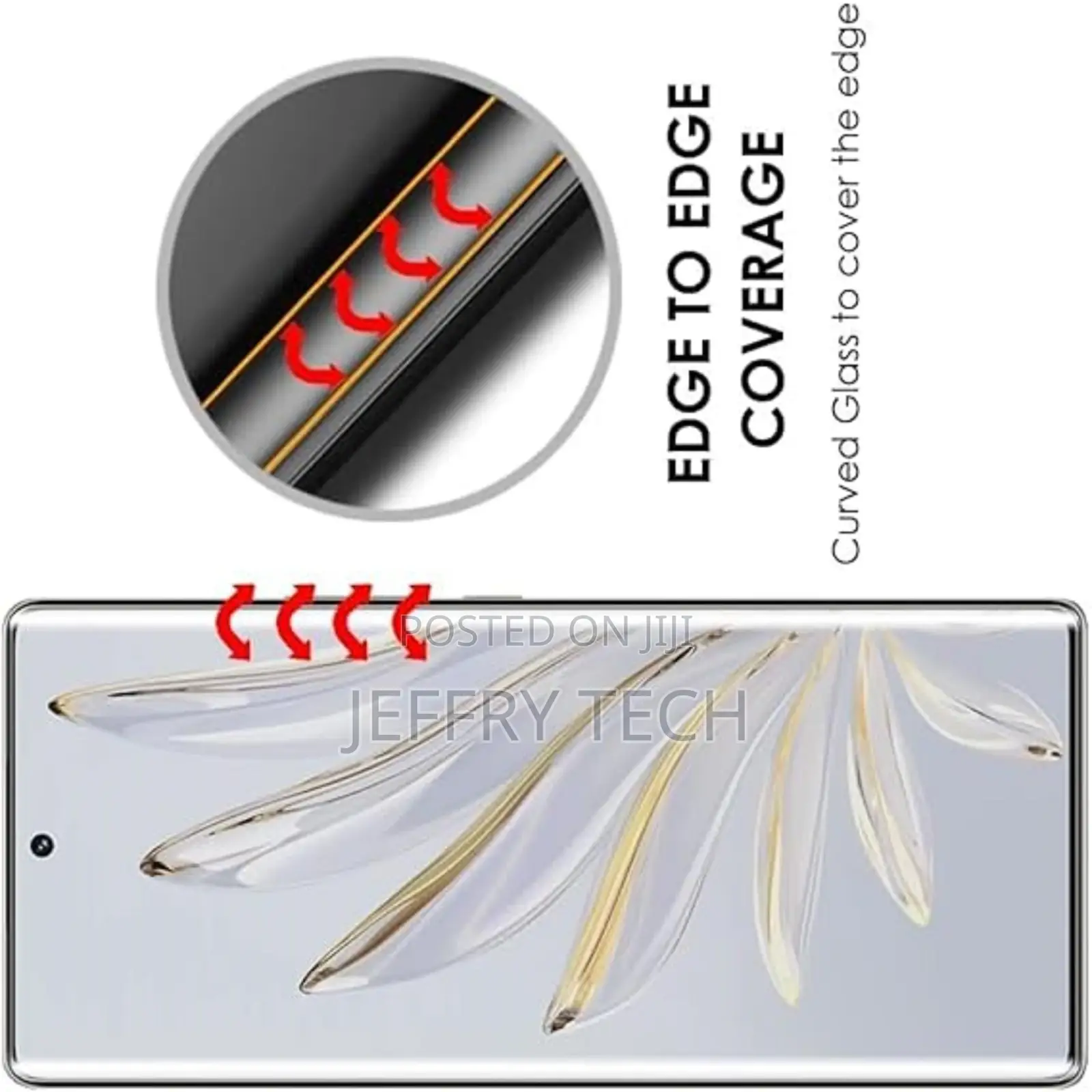 Full Glue Tempered Glass Screen Protector for Huawei Nova 9
