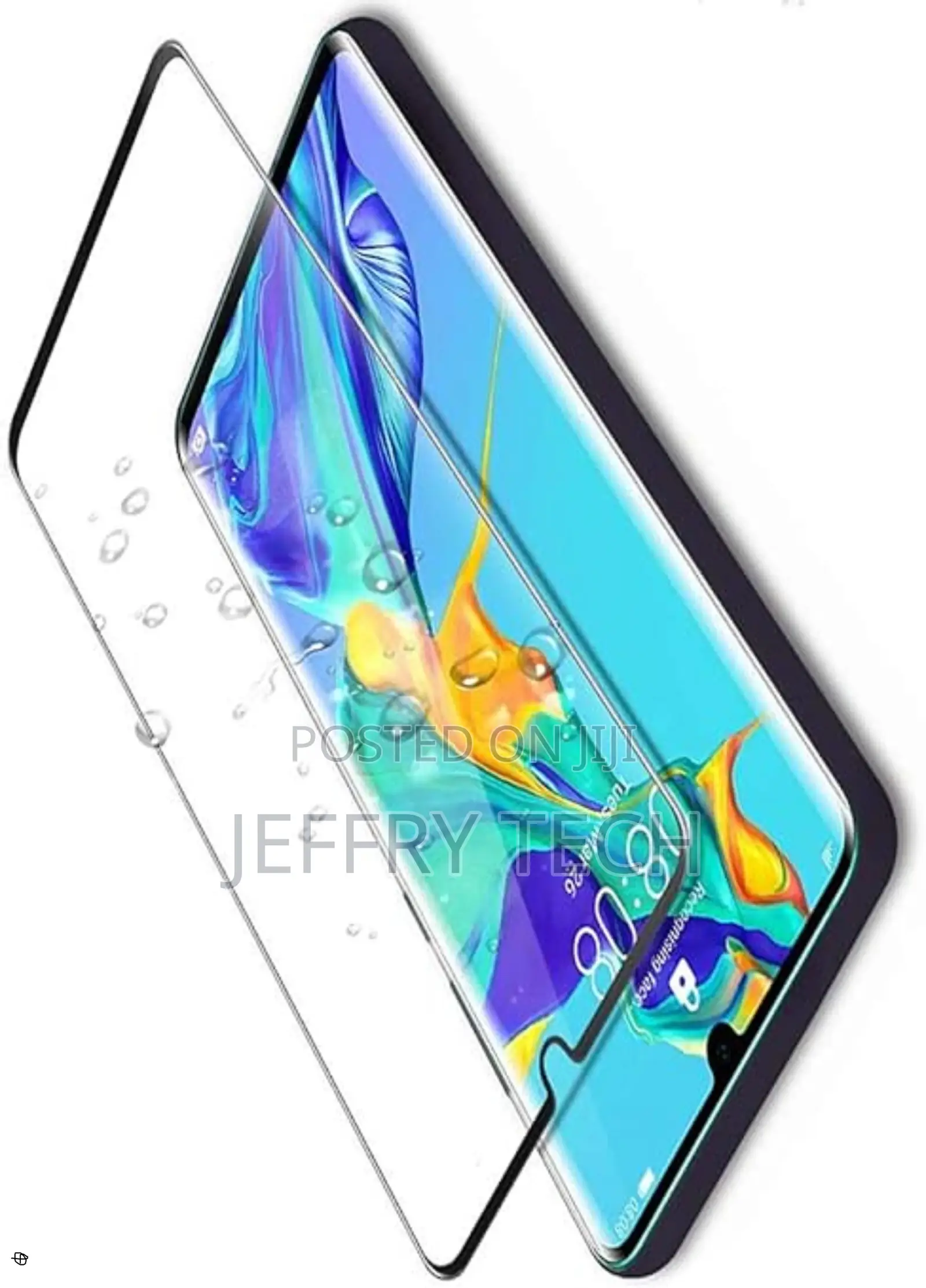 Huawei P30 Pro Full Glue Tempered Glass Screen Protector
