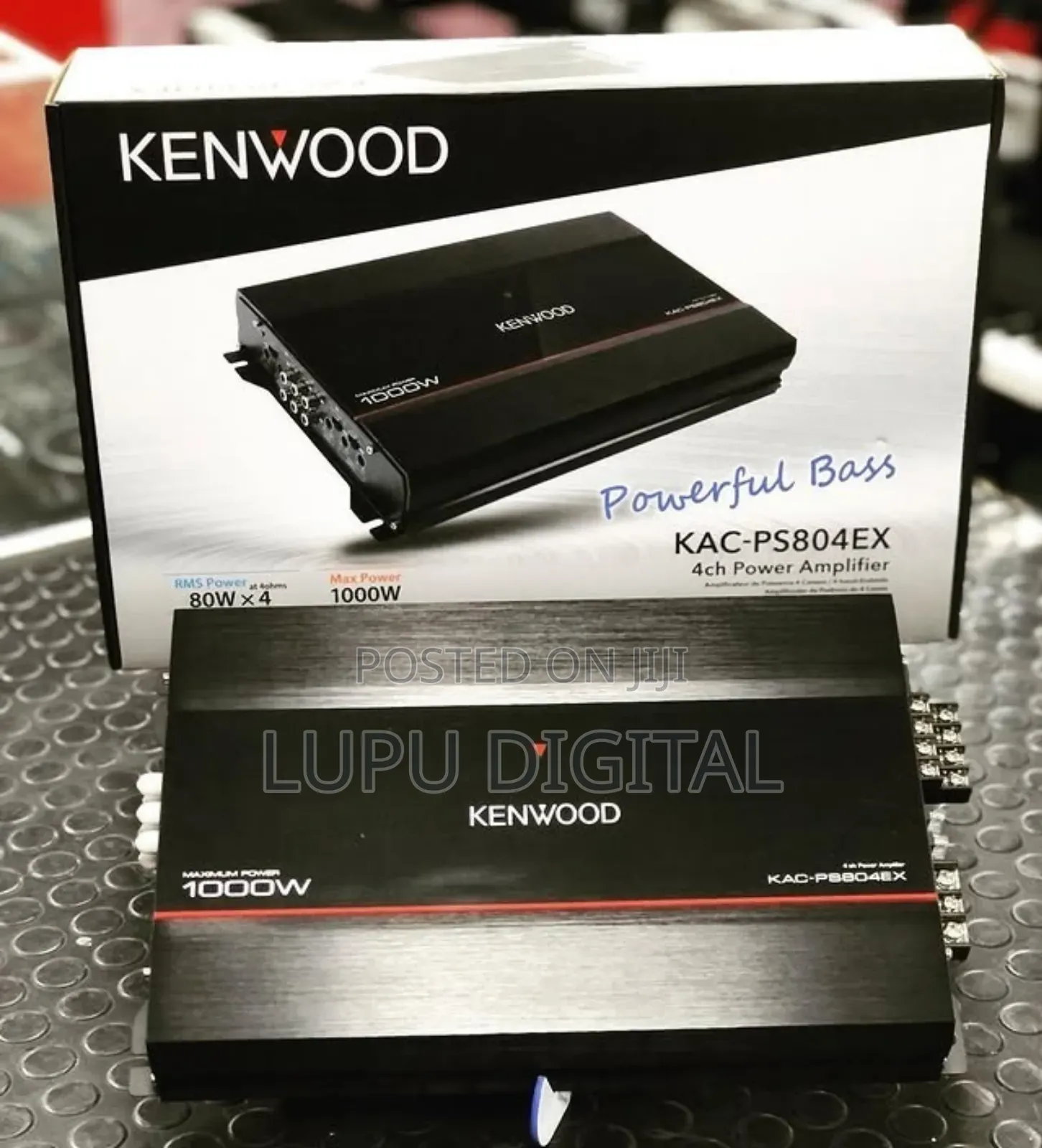 Kenwood Amplifier 4-Channel 1000w