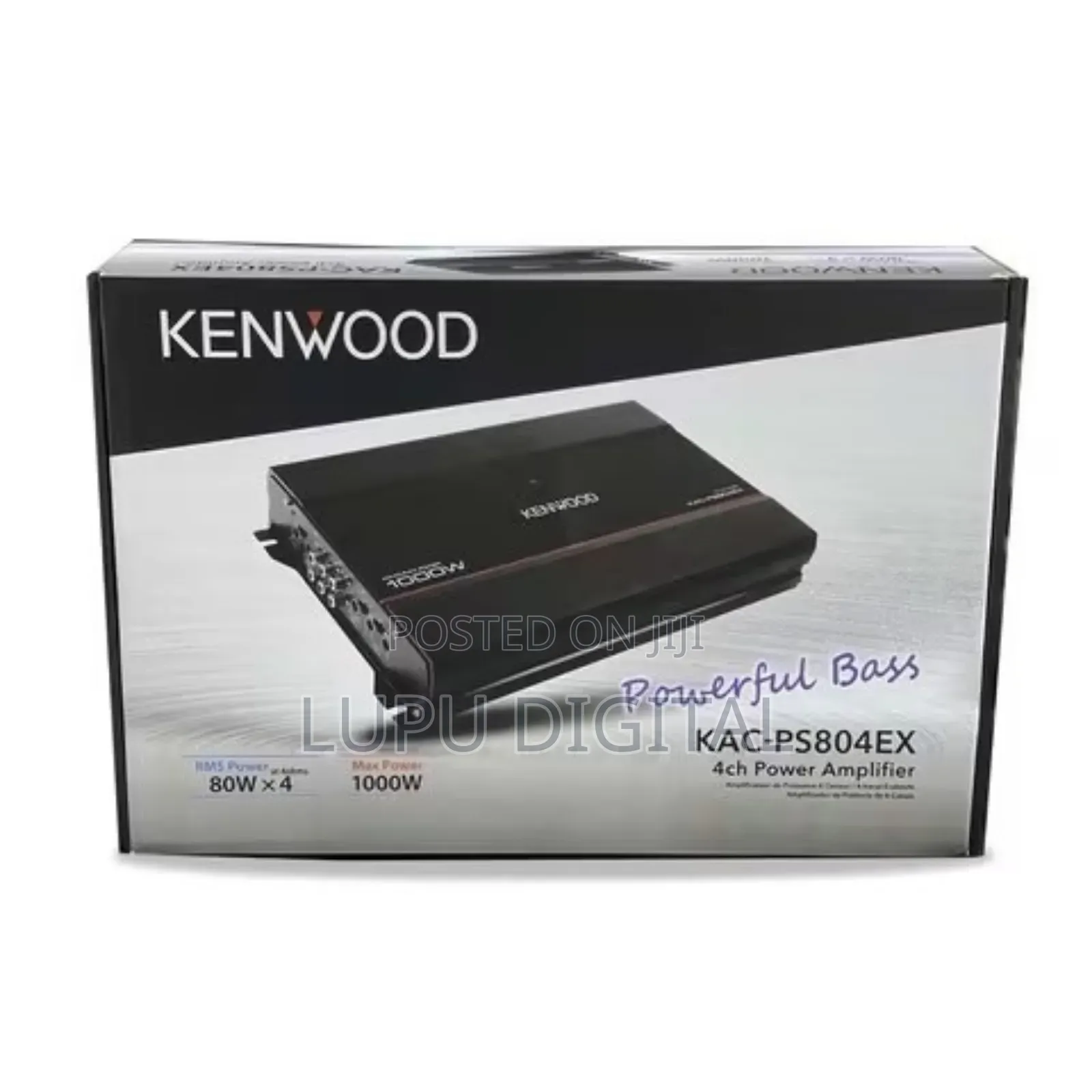 Kenwood Amplifier 4-Channel 1000w