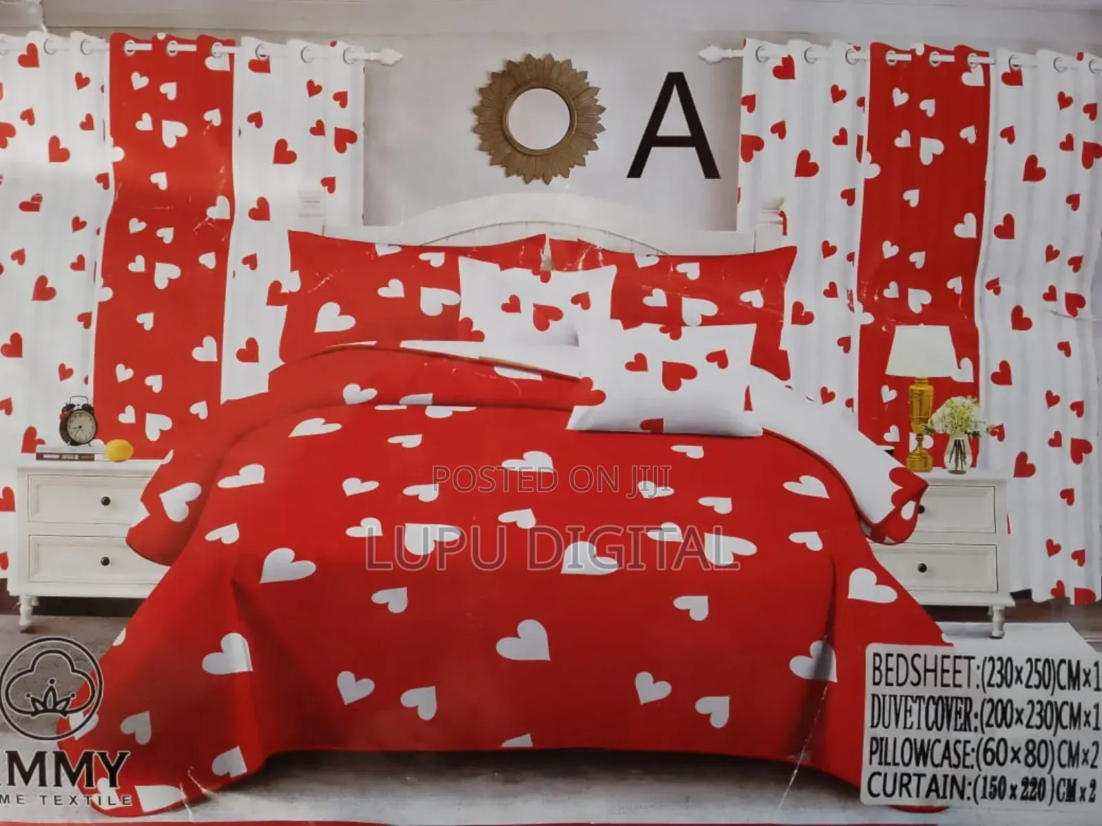 Nordic Microfibreduvet Cover With Matching Curtains Sets Set