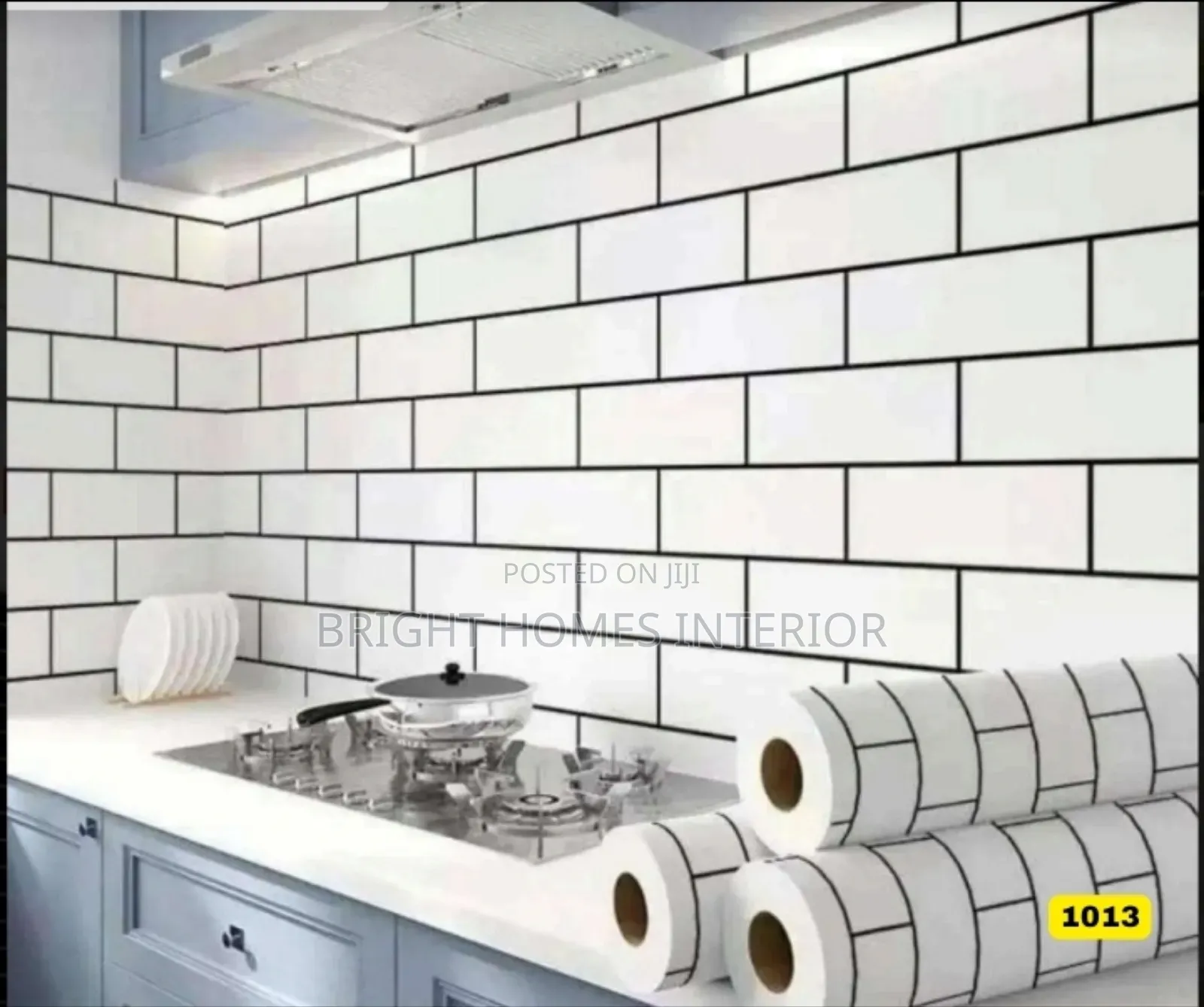 Bricks Contact Paper White Contact Paper