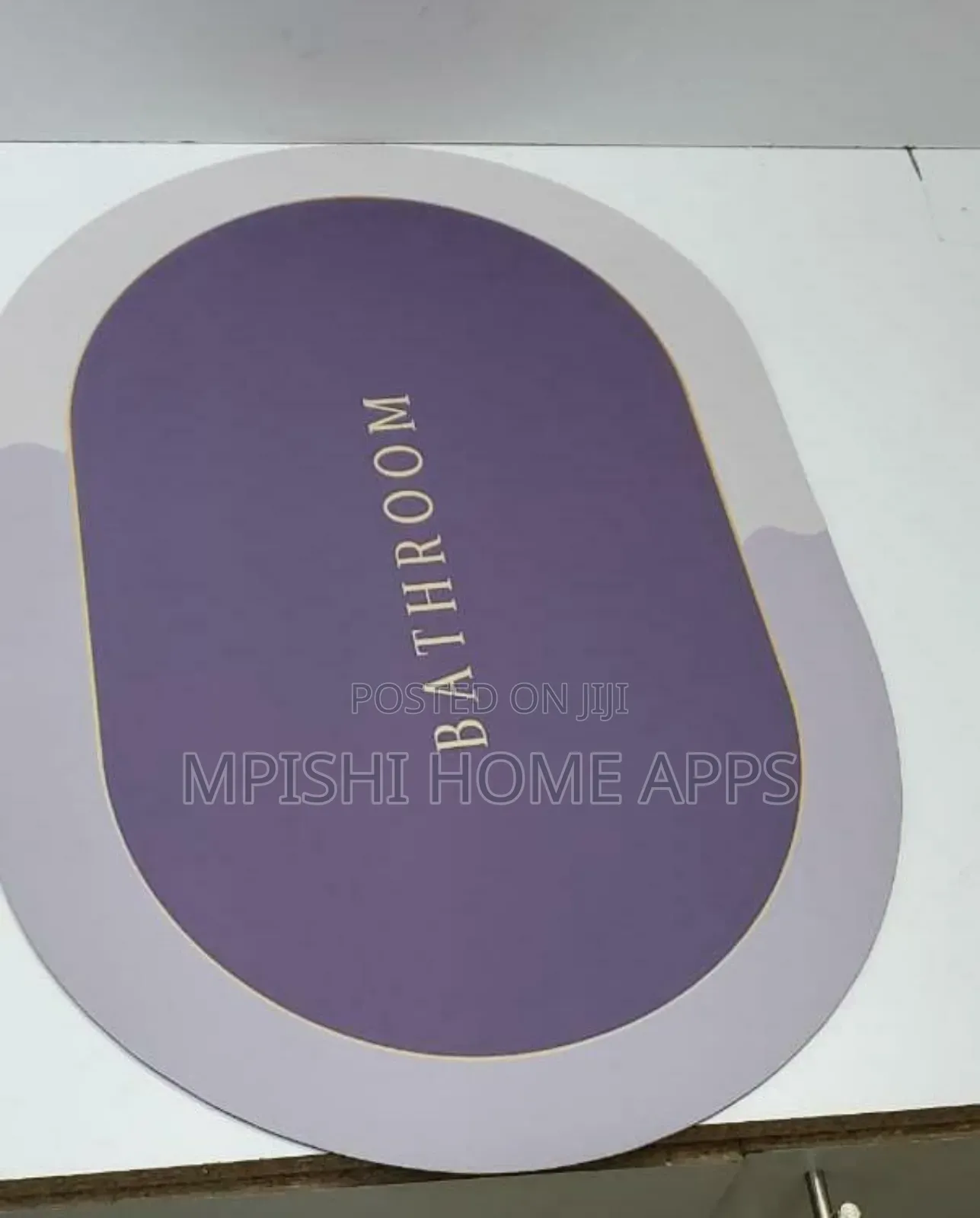 Ant- Slip Rubber Bathroom Mat