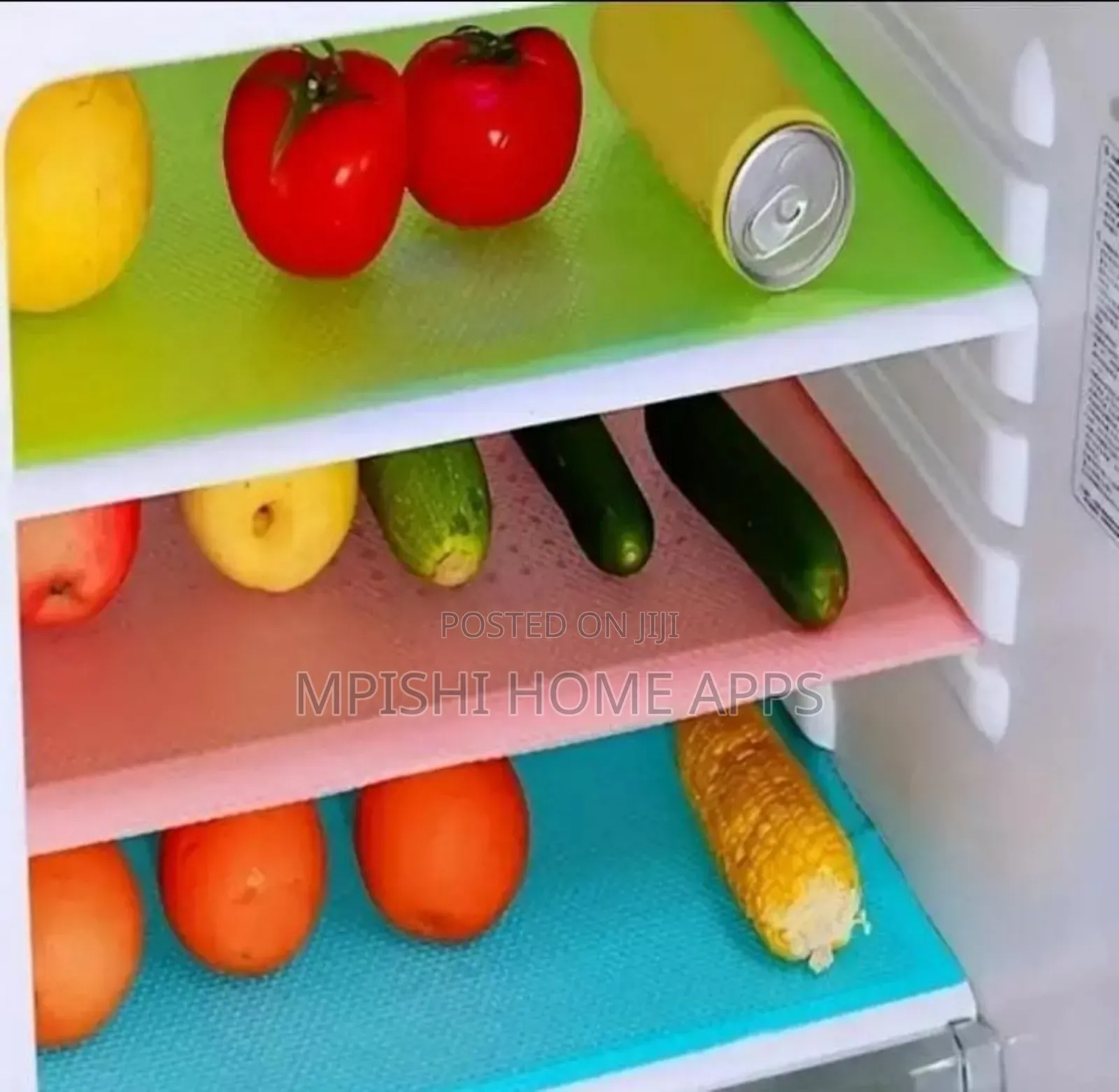 4pcs Waterproof Fridge Mats